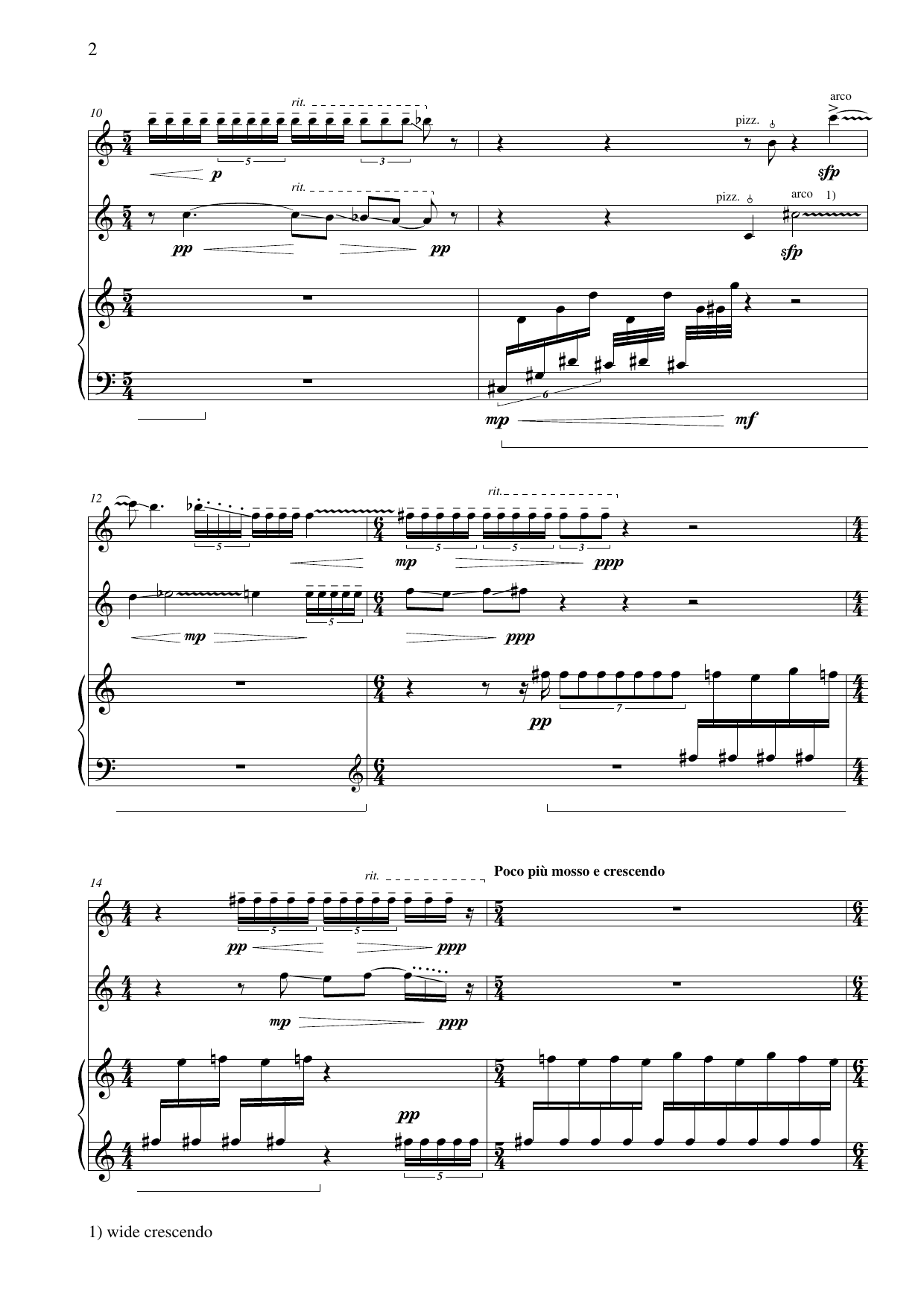 Piano Trio - "Ed e subito sera" - Image 6