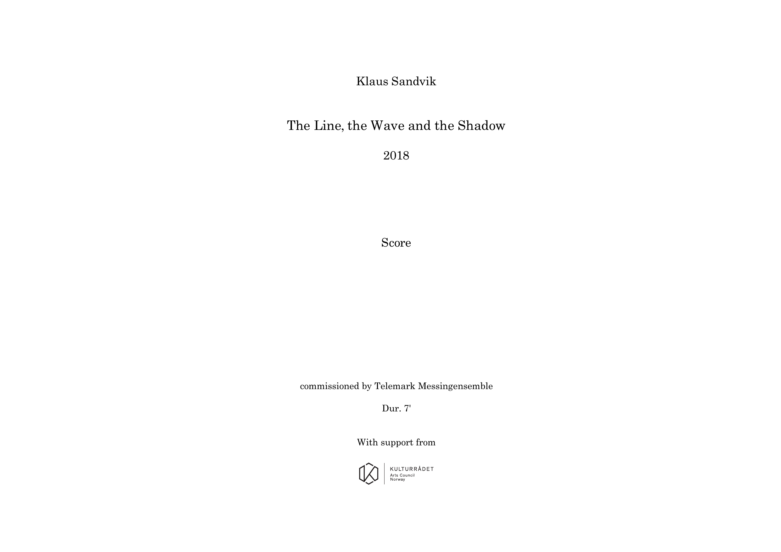 The Line, the Wave and the Shadow