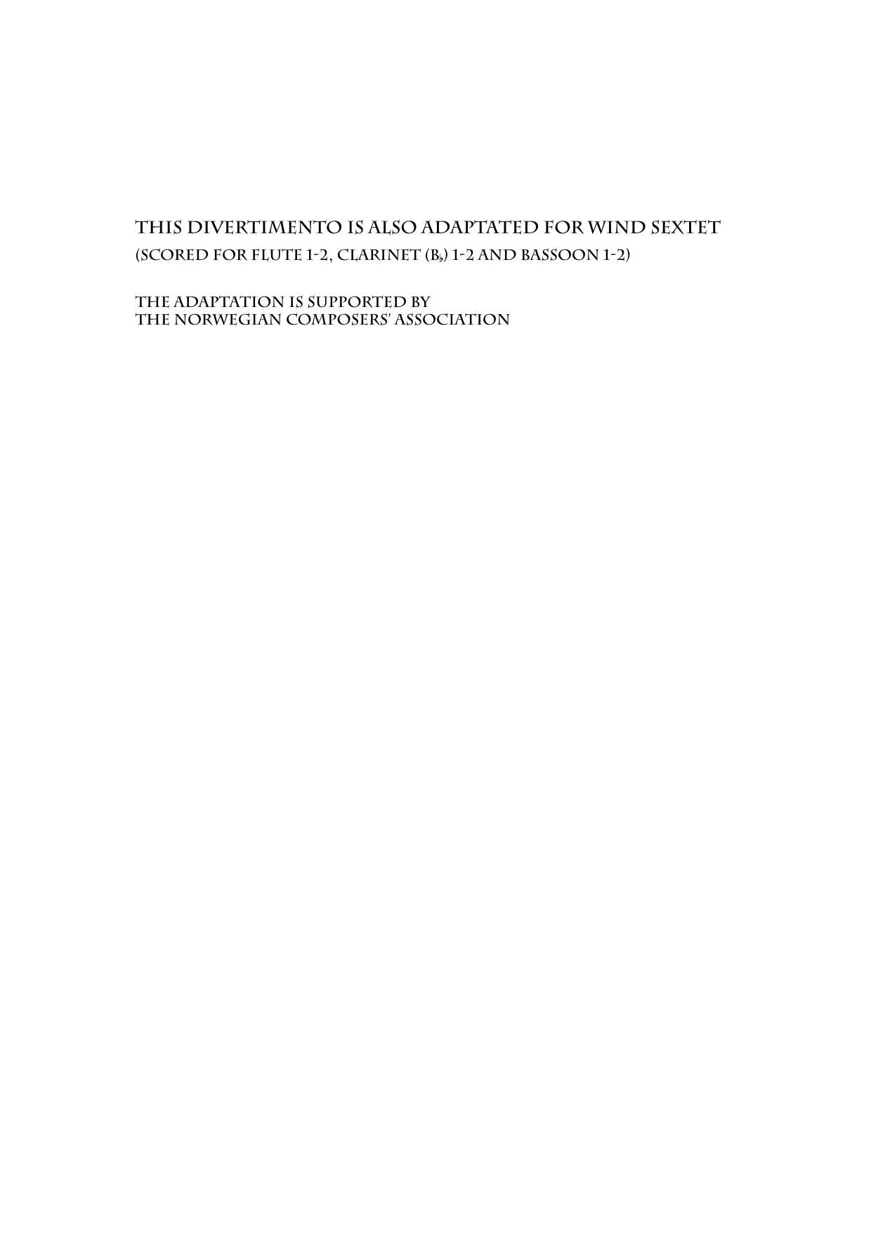 Divertimento for Wind Quintet - Image 4