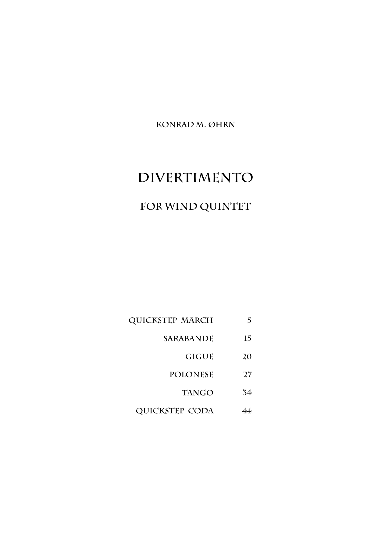 Divertimento for Wind Quintet - Image 5