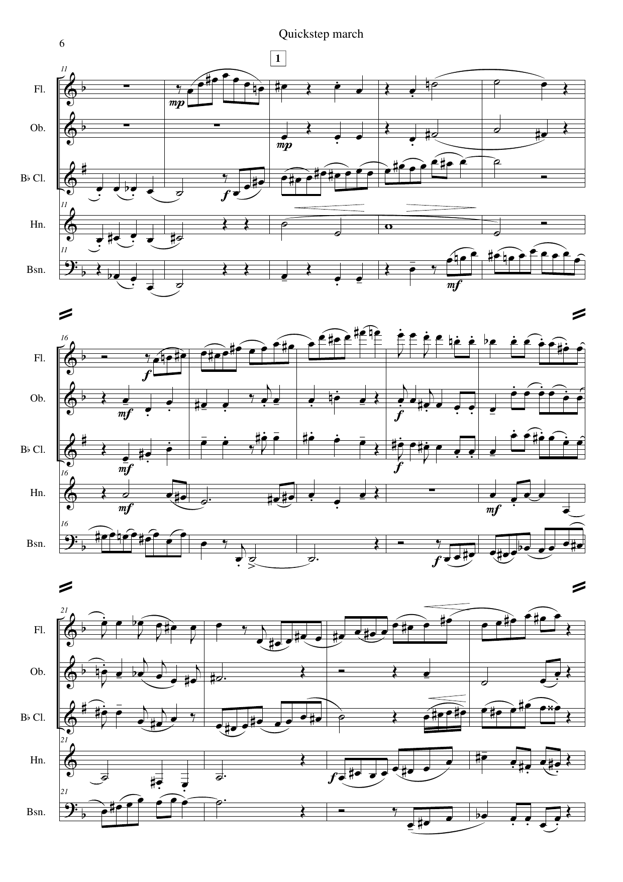Divertimento for Wind Quintet - Image 8