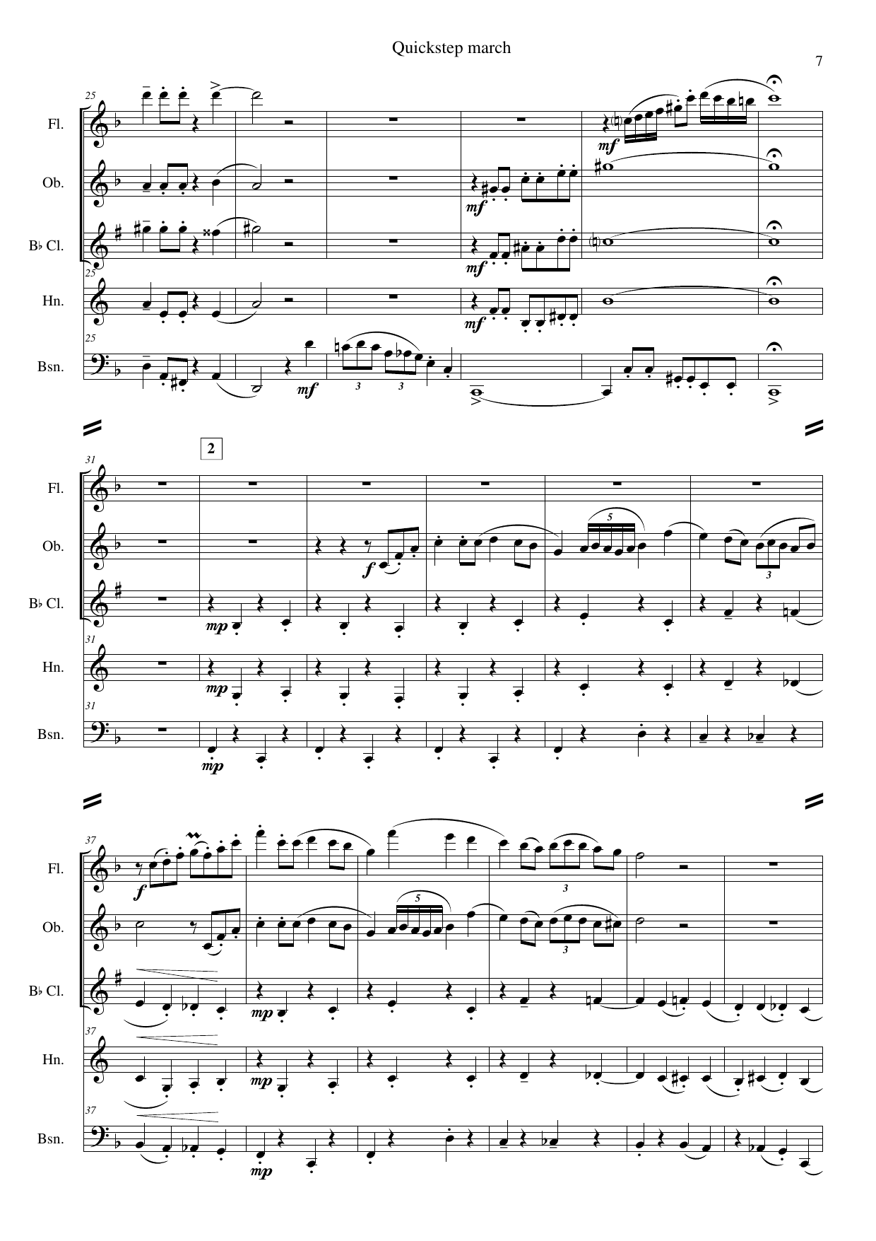 Divertimento for Wind Quintet - Image 9