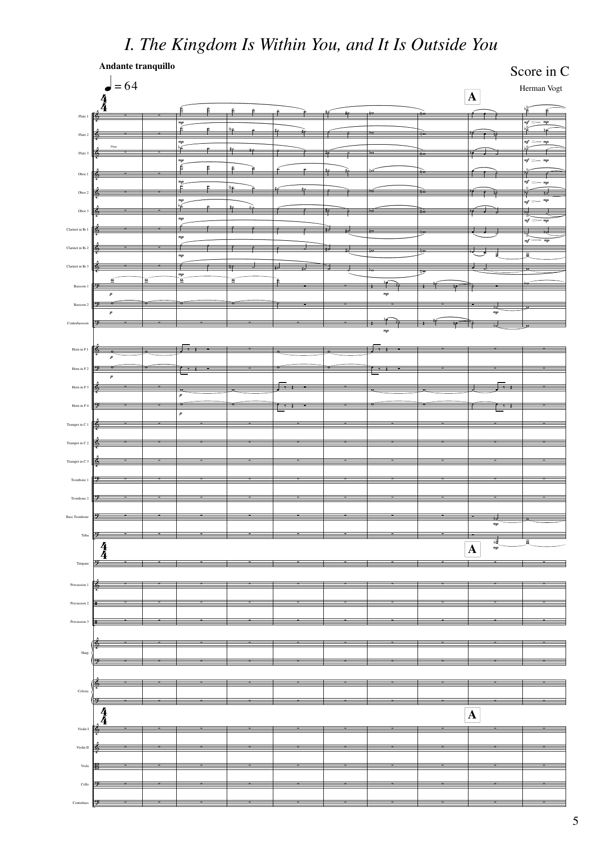 Lux Manifesta - For orchestra - Image 5