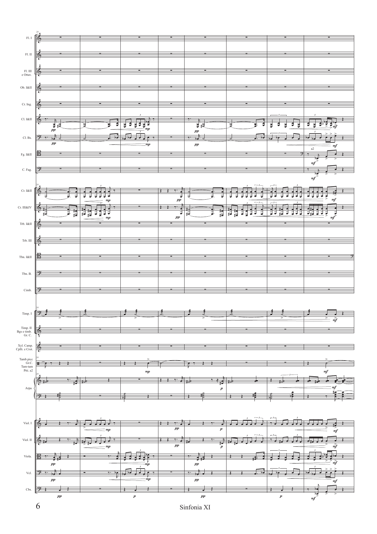 Symphonie XI - "Corona no. II" per orchestra, Op. 132 - Image 6
