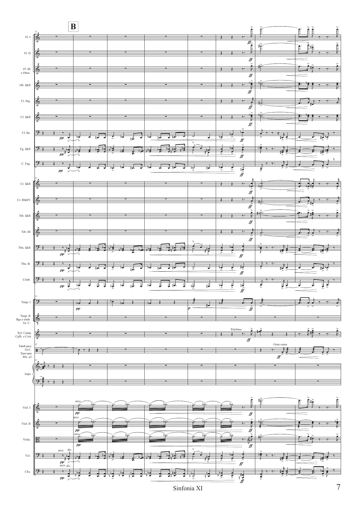 Symphonie XI - "Corona no. II" per orchestra, Op. 132 - Image 7