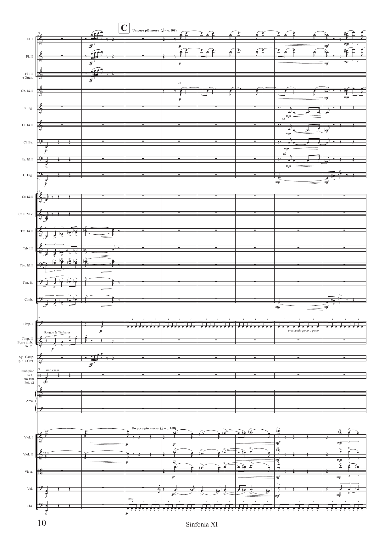 Symphonie XI - "Corona no. II" per orchestra, Op. 132 - Image 10
