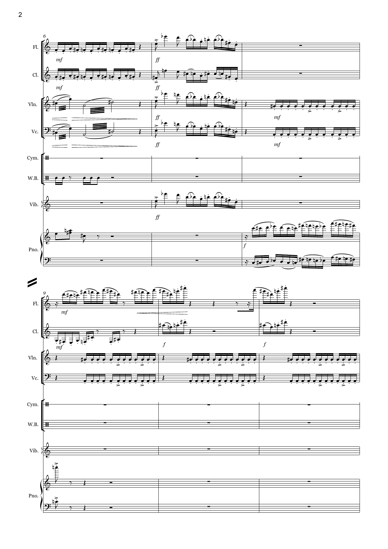 5 Dialogues for Chamber Sextet - Image 4