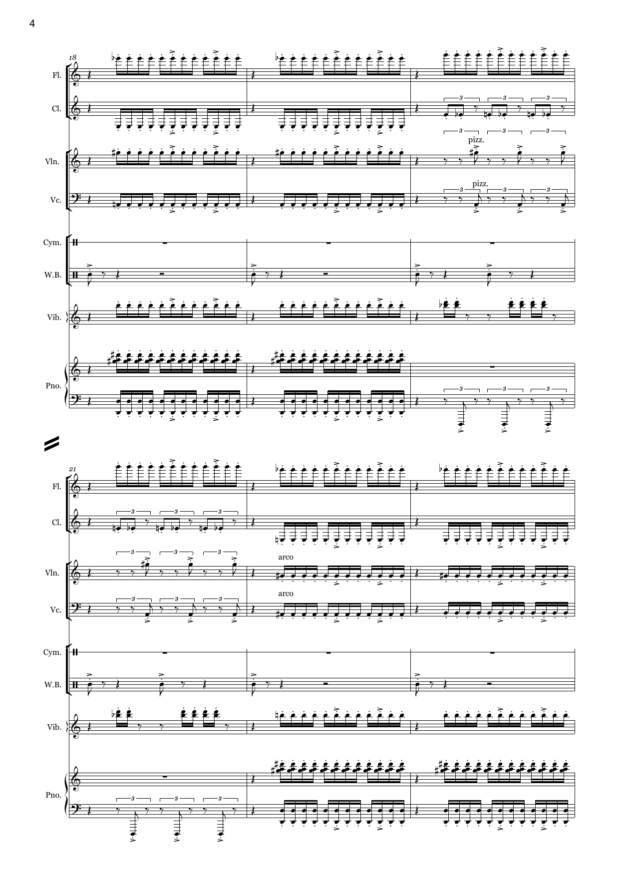 5 Dialogues for Chamber Sextet - Image 6