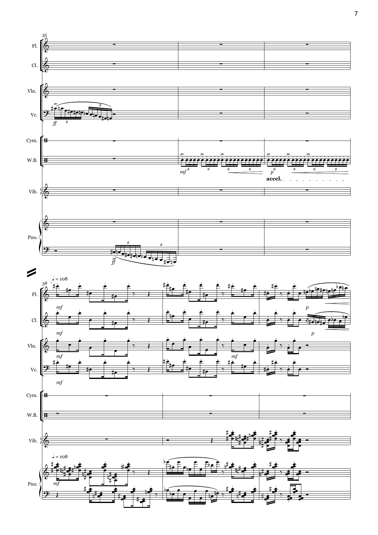 5 Dialogues for Chamber Sextet - Image 9