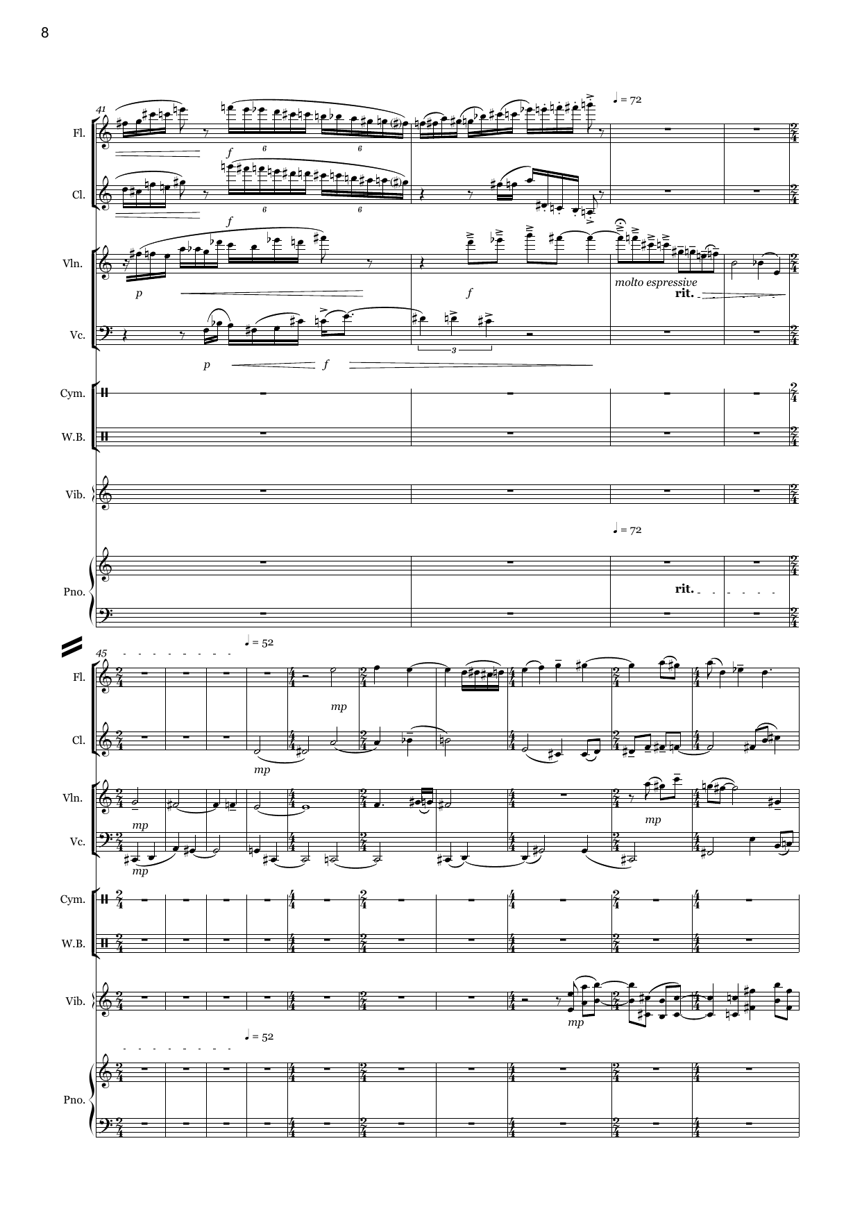 5 Dialogues for Chamber Sextet - Image 10