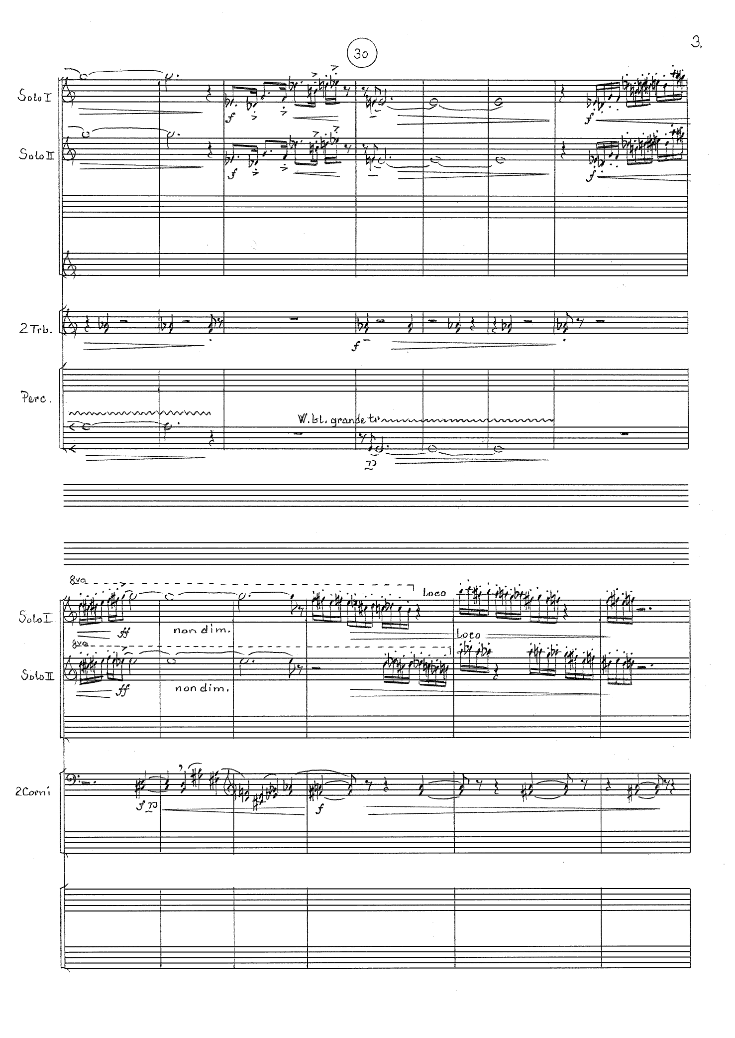 Gemelli Musicali - For 2 flutes and military band - Image 3