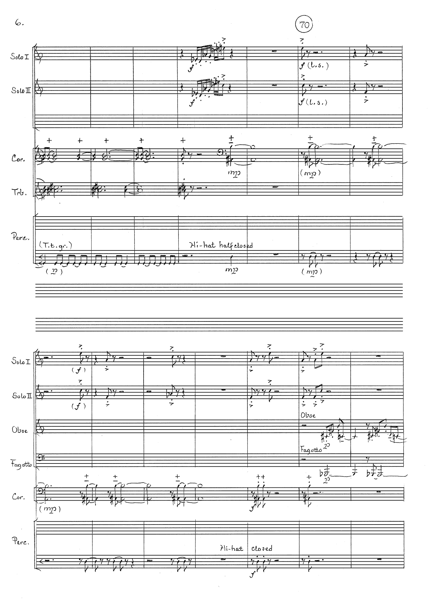 Gemelli Musicali - For 2 flutes and military band - Image 6