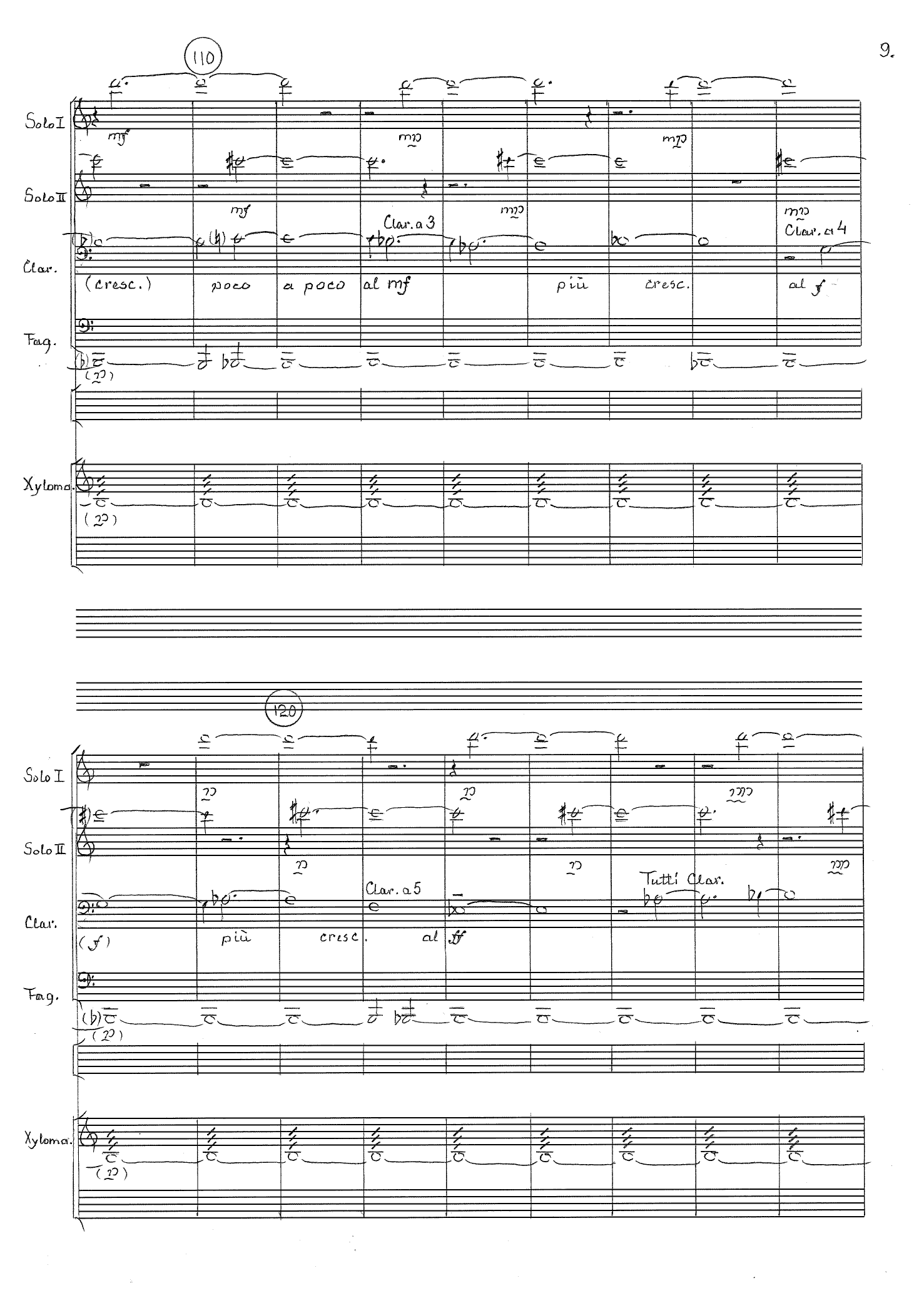 Gemelli Musicali - For 2 flutes and military band - Image 9