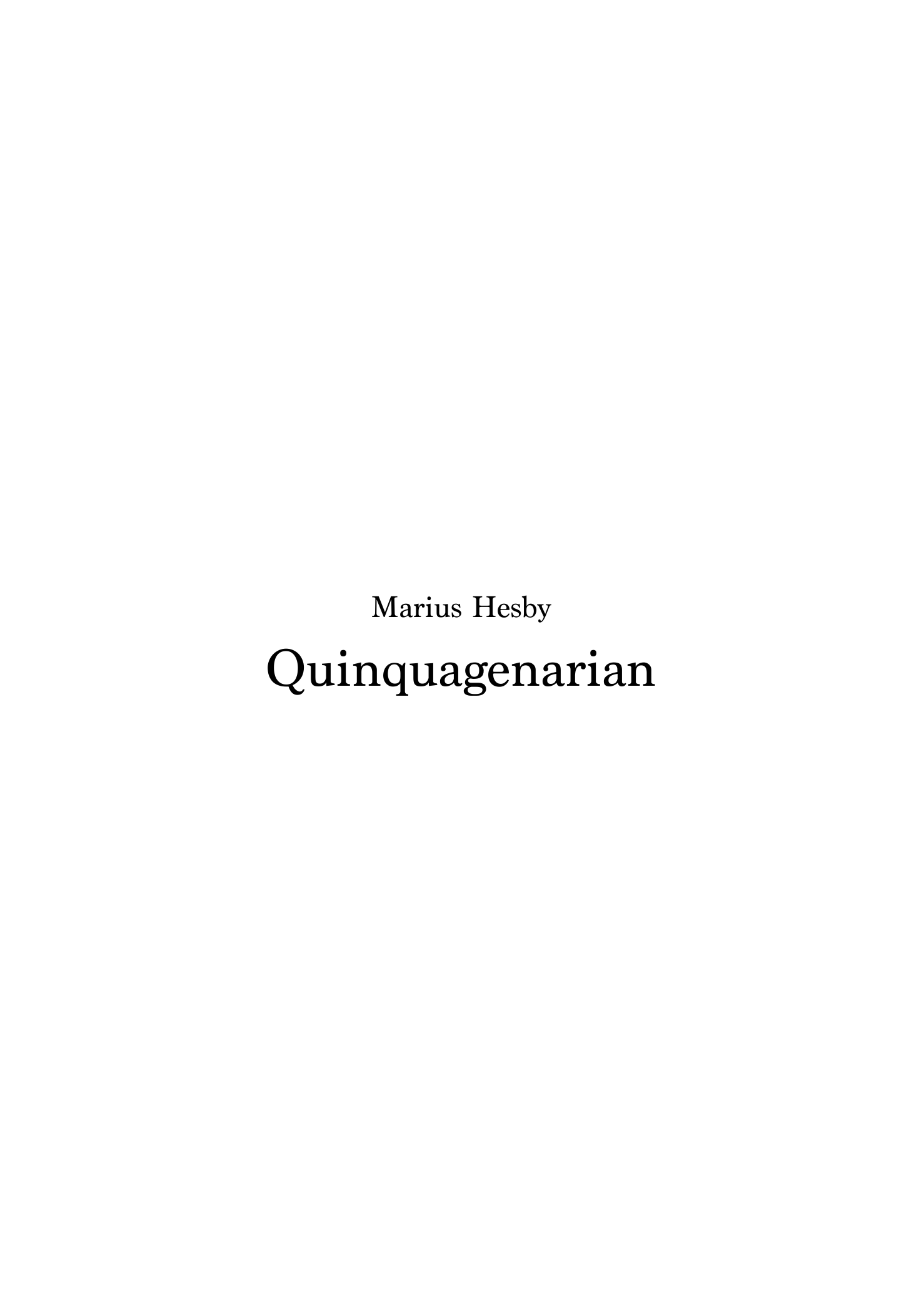 Quinquagenarian - Image 3