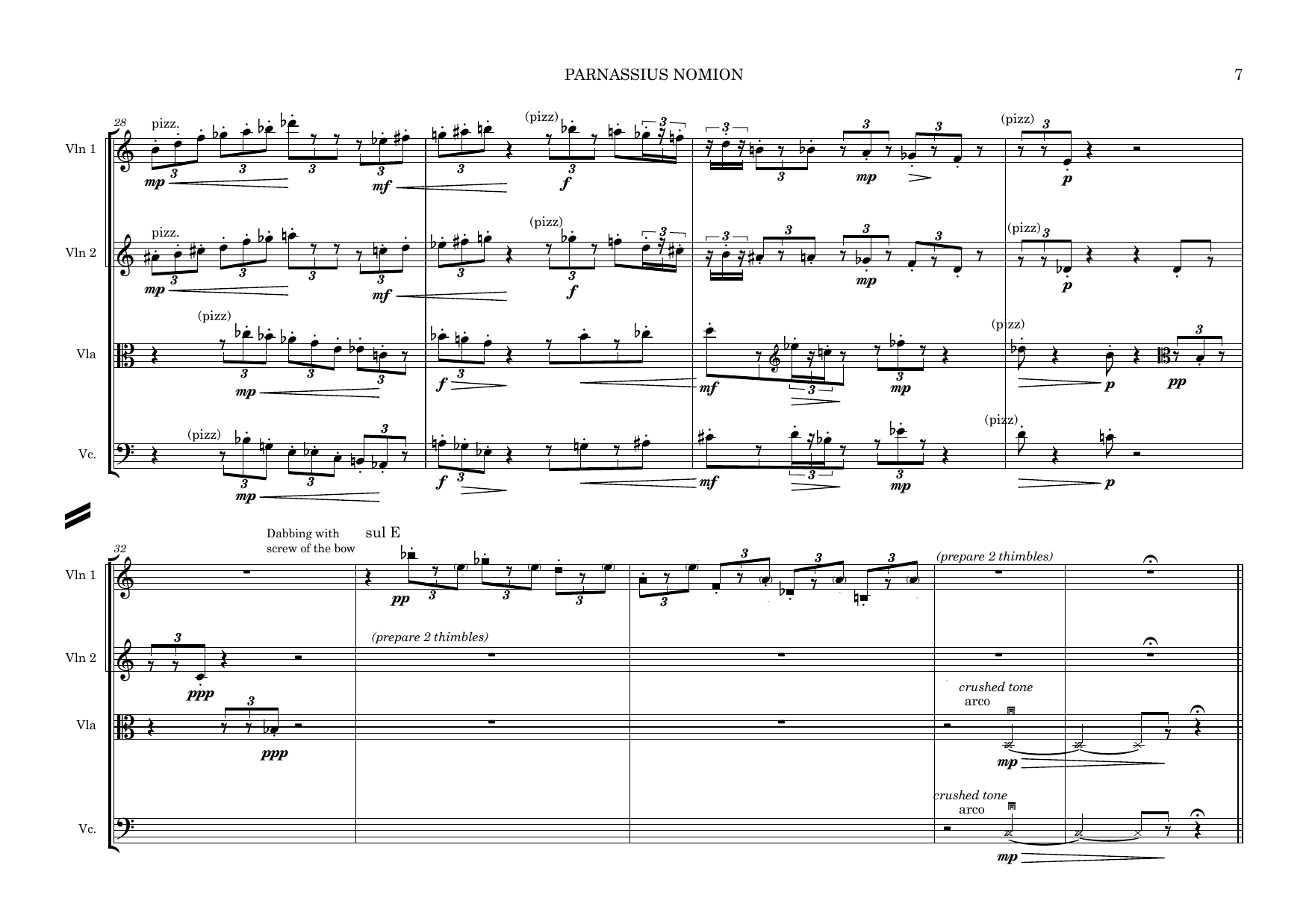 Parnassius Nomion - String Quartet - Bilde 7