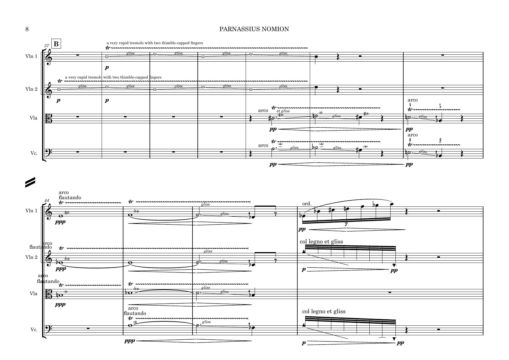 Parnassius Nomion - String Quartet - Bilde 8