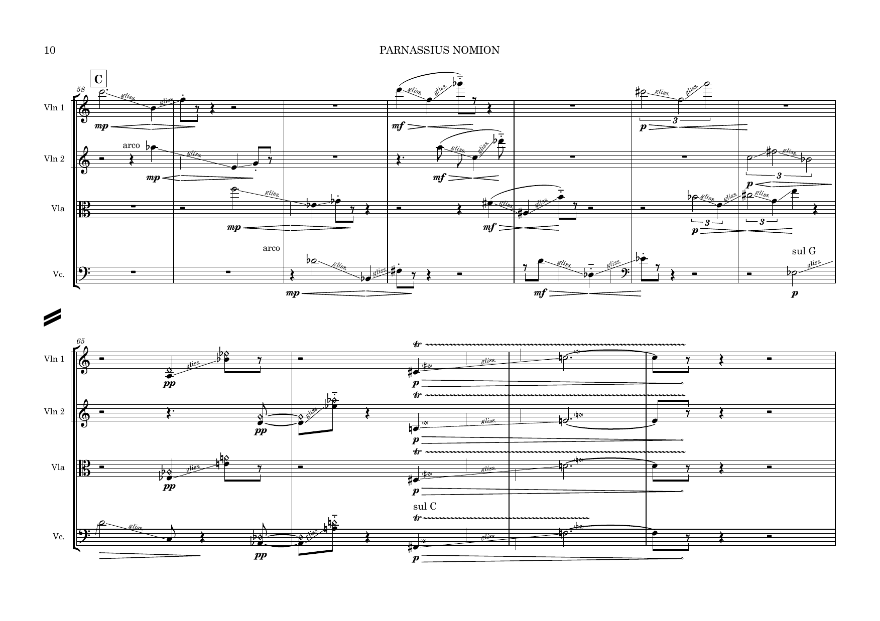 Parnassius Nomion - String Quartet - Bilde 10