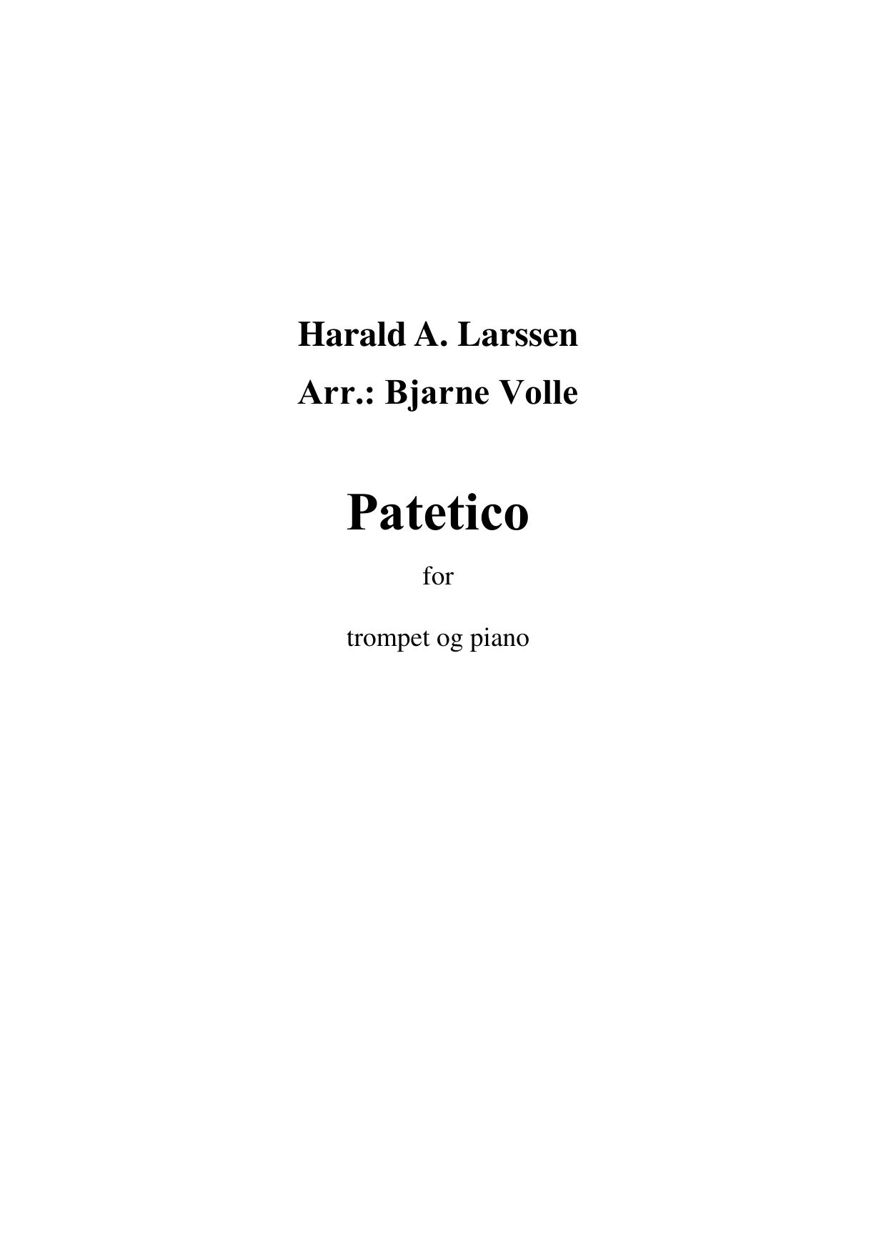 Patetico
