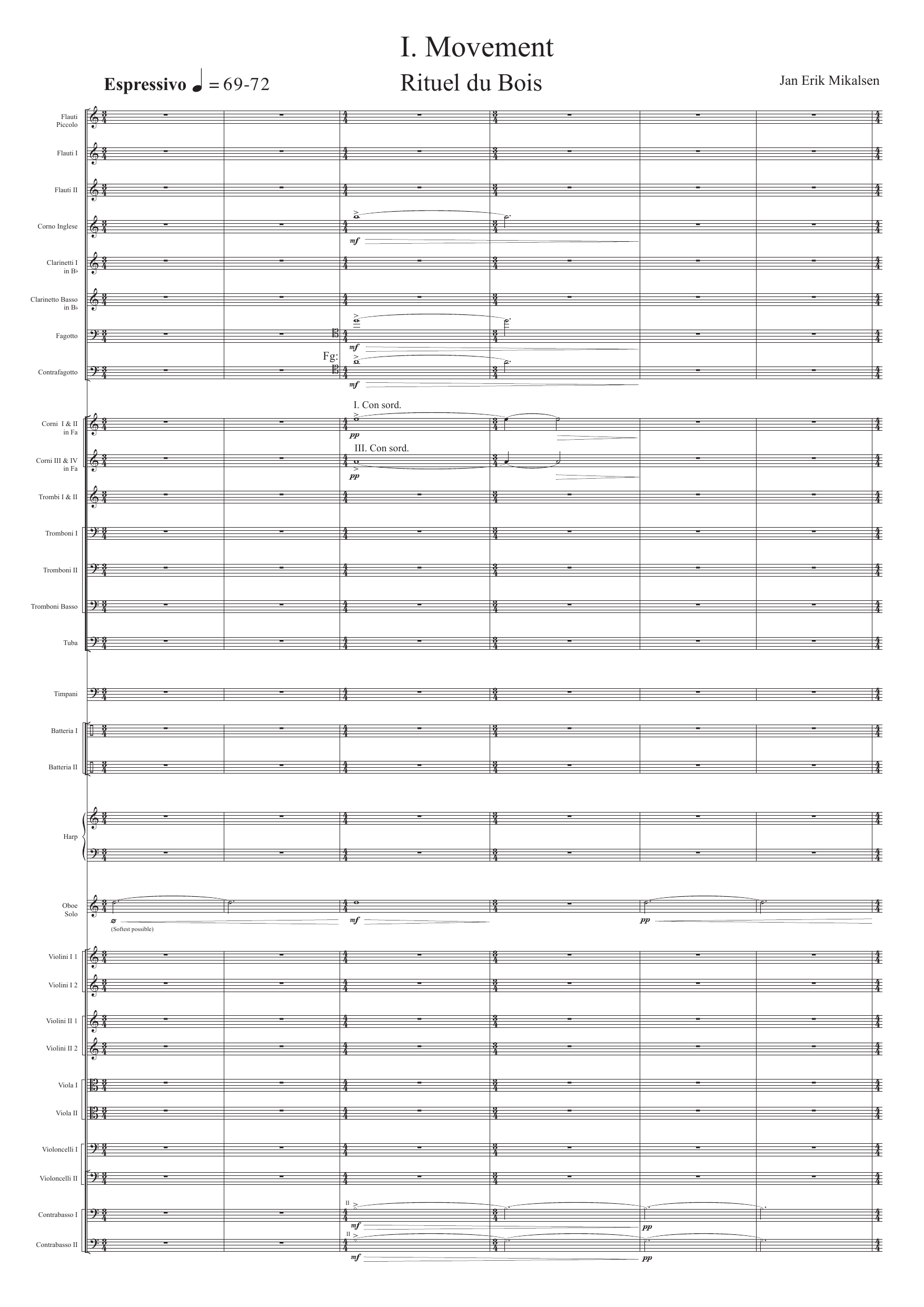 Bois - For oboe solo and orchestra - Image 5