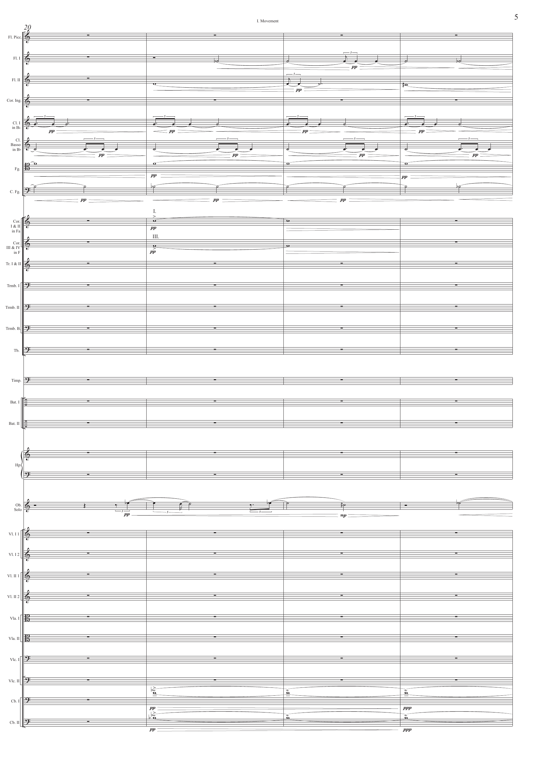 Bois - For oboe solo and orchestra - Image 9