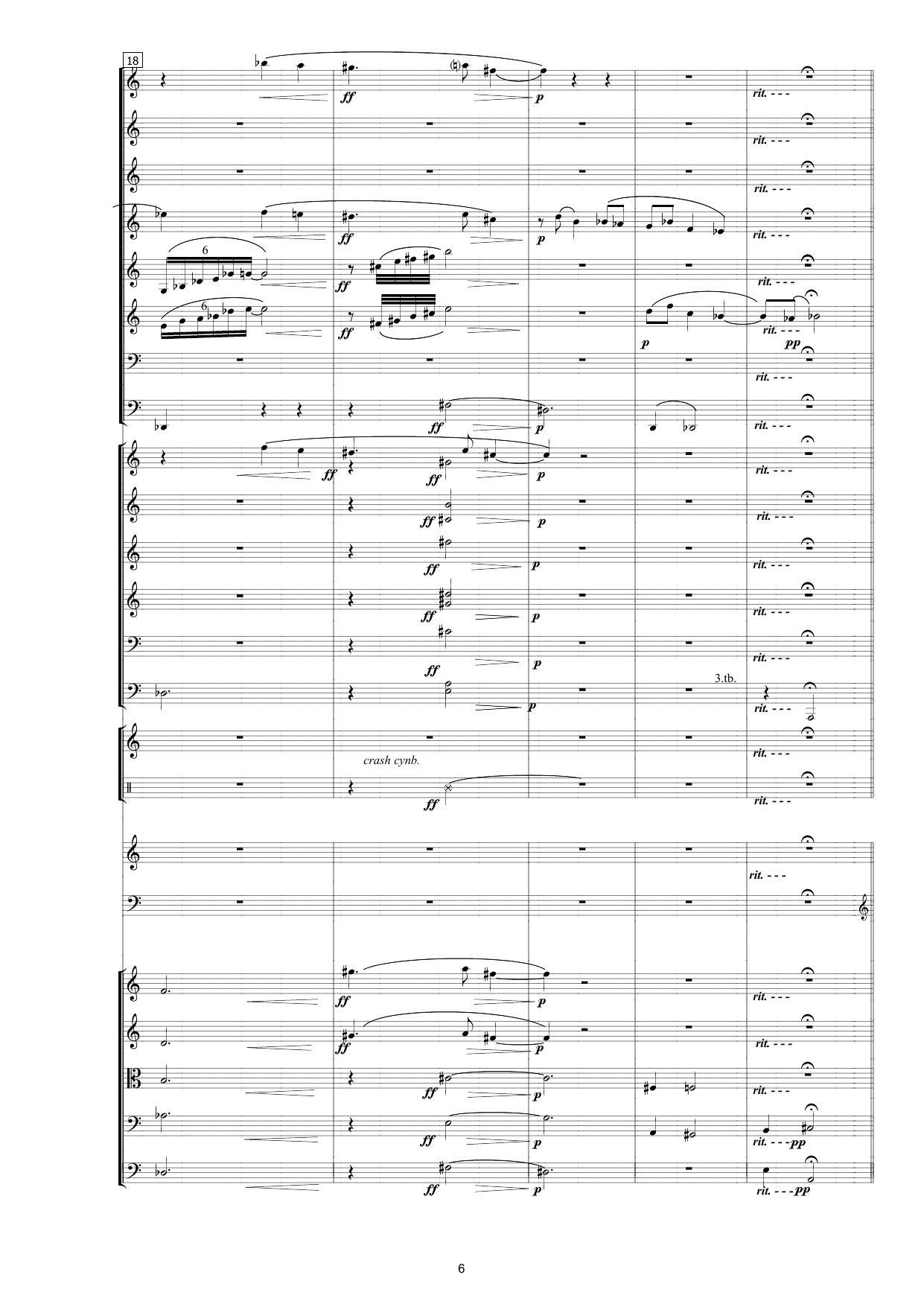 Asur-blå suite for orkester - Image 6
