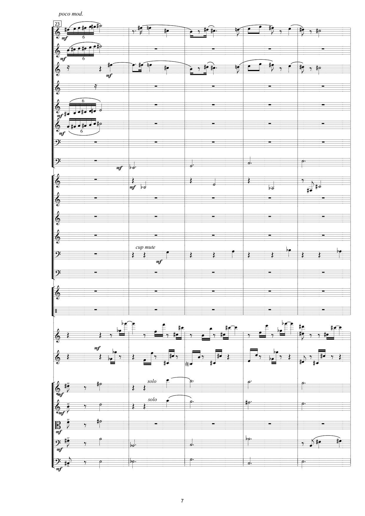 Asur-blå suite for orkester - Image 7
