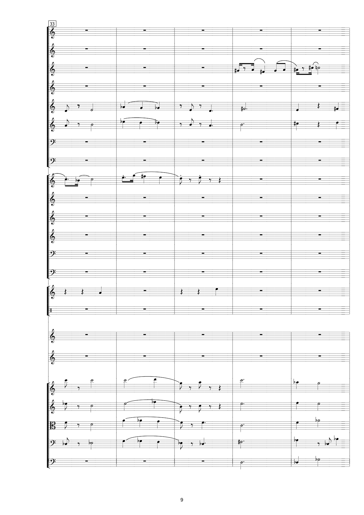 Asur-blå suite for orkester - Image 9