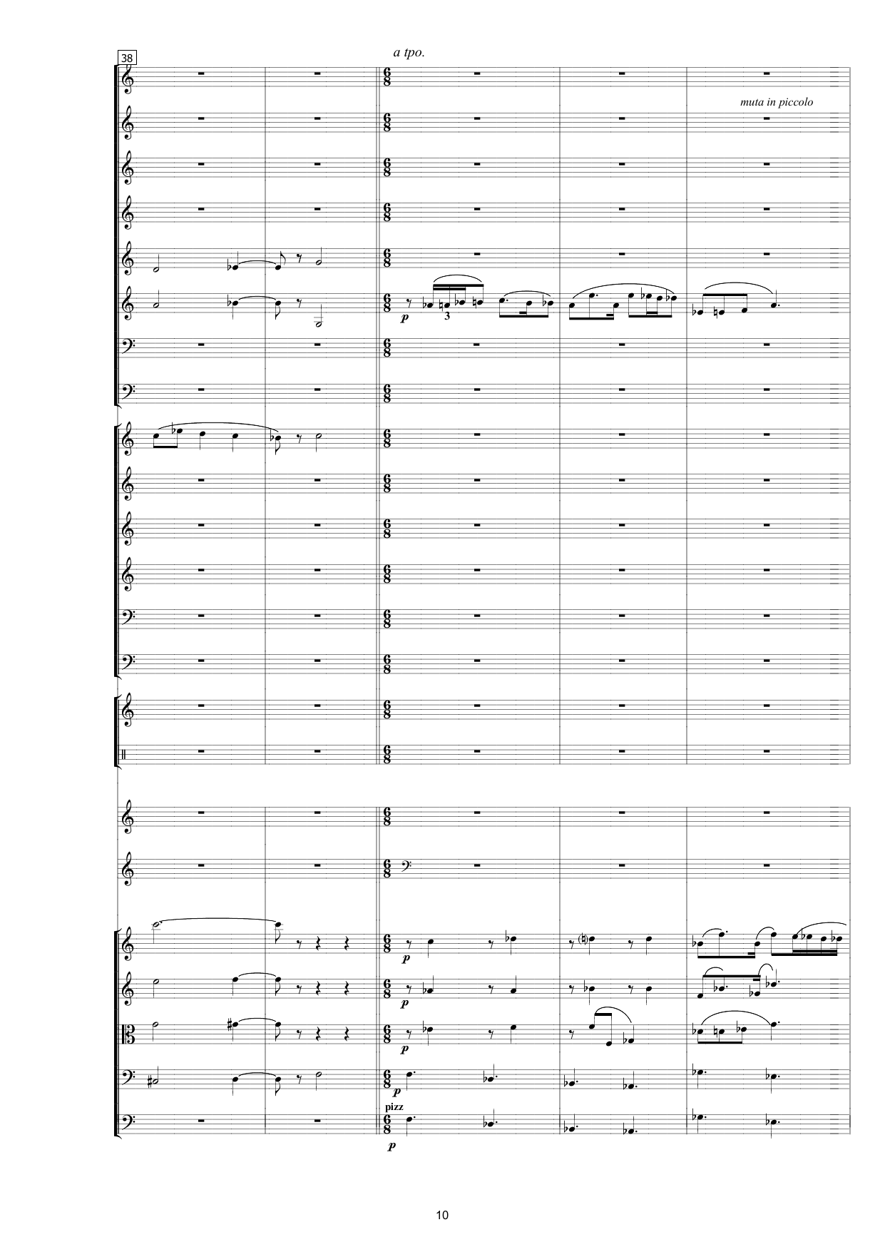 Asur-blå suite for orkester - Image 10