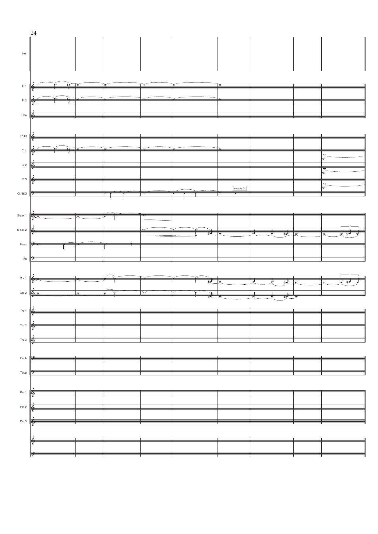 Sonetto - Parafrase for kor og blåseensemble over Michelangelos Sonetto no. 76 og Fartein Valens "Sonetto di Michelangelo" op. 17. nr. 1 - Image 5