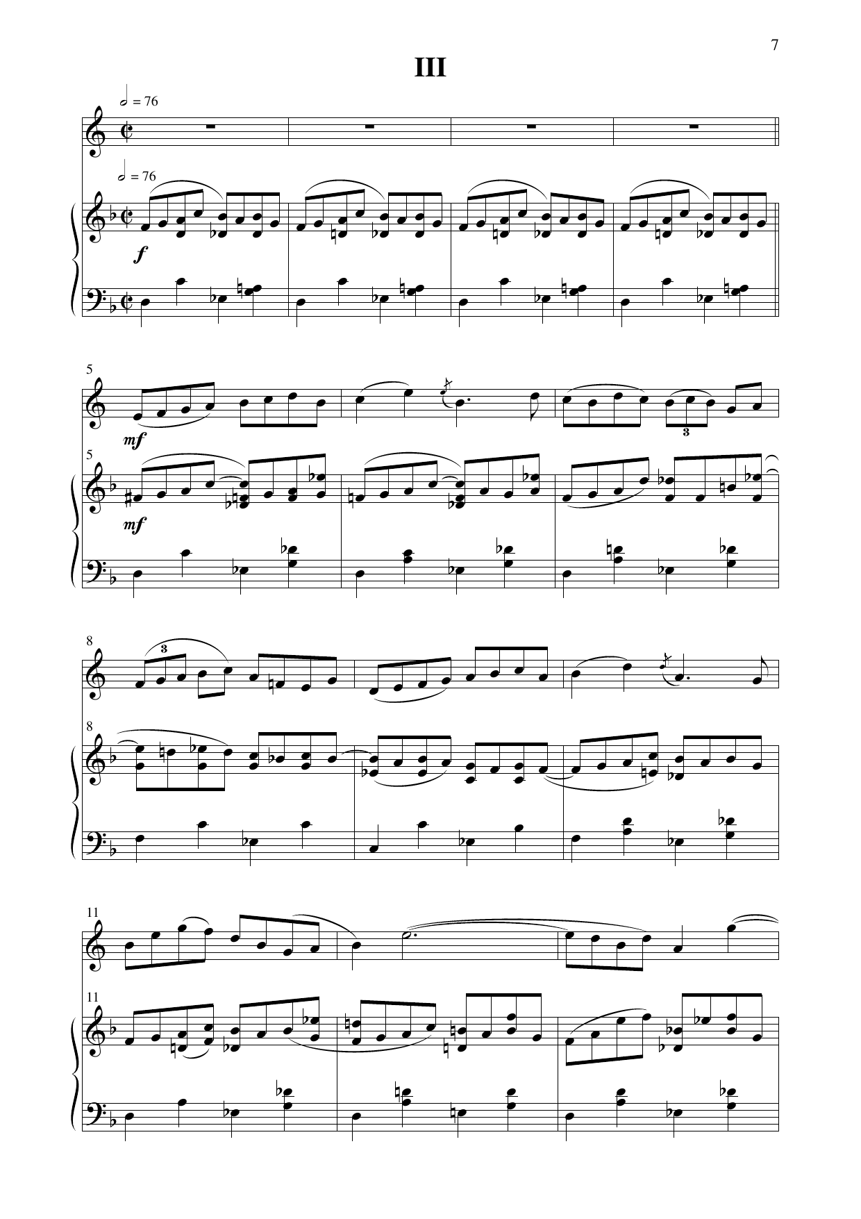 Fem minimum - For trompet og piano - Image 9