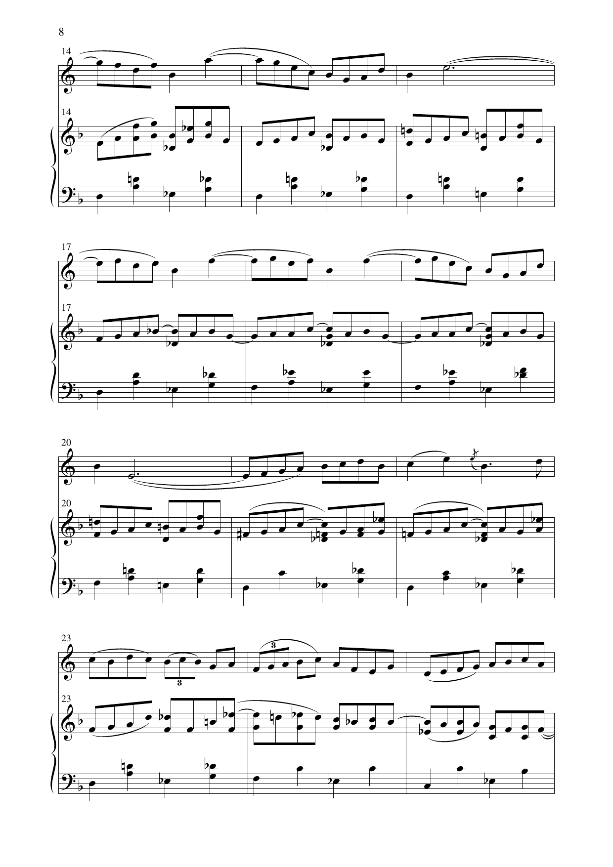 Fem minimum - For trompet og piano - Image 10