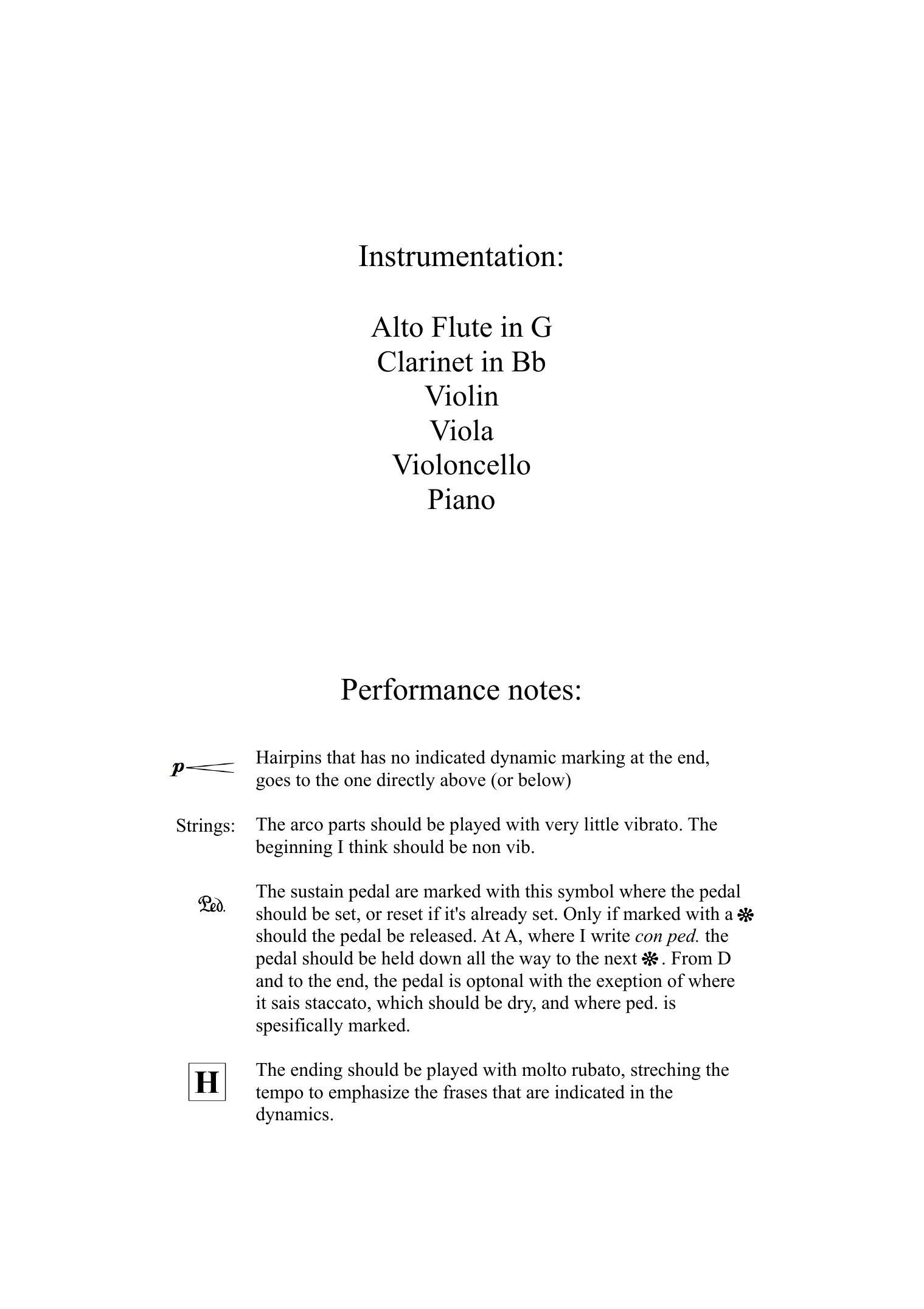 Color and Structure - For alto flute, clarinet in Bb, violin, viola, cello and piano - Image 3