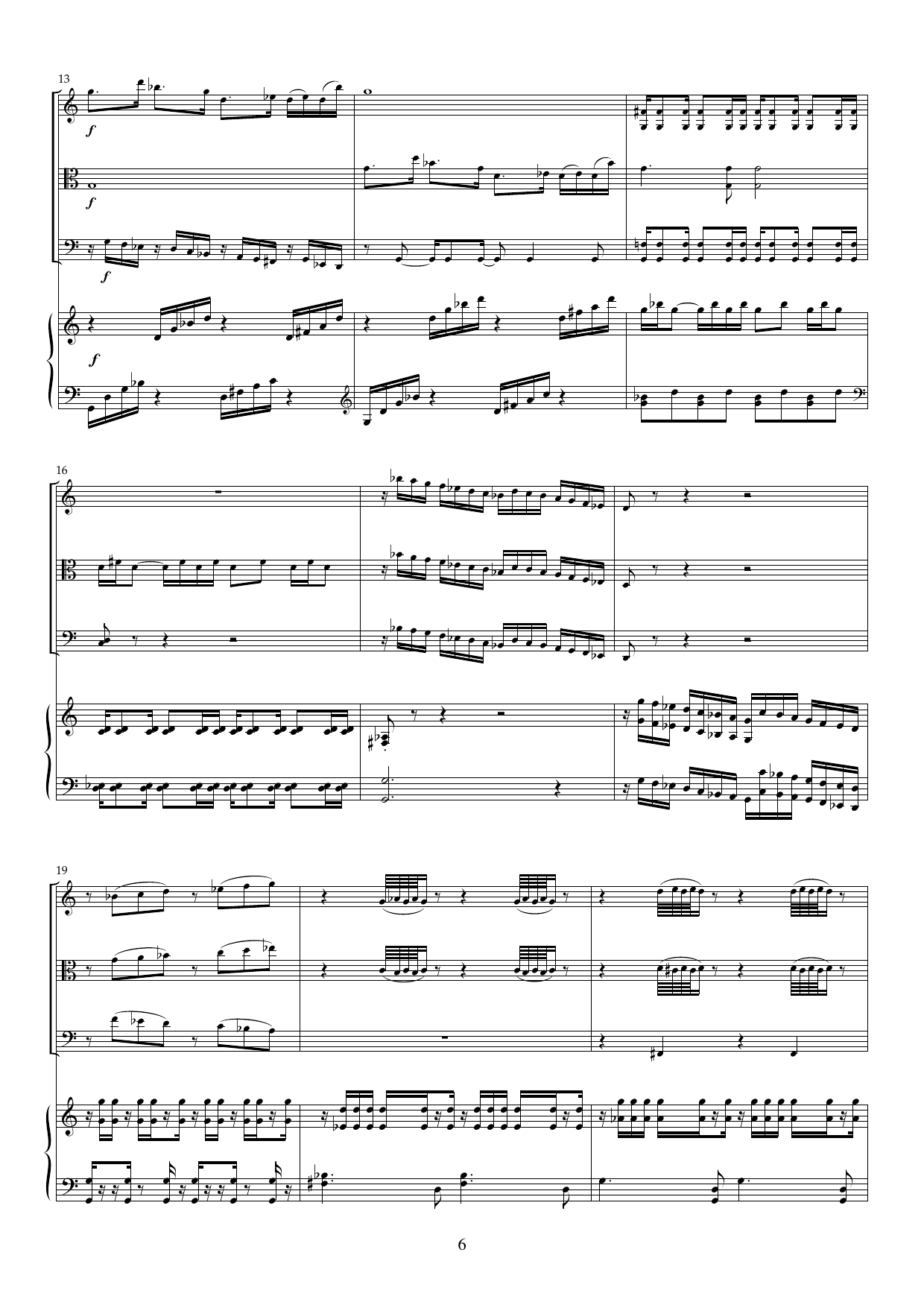 Introduction and Rondo rigoroso - for piano quartet, Op. 134 A - Image 6