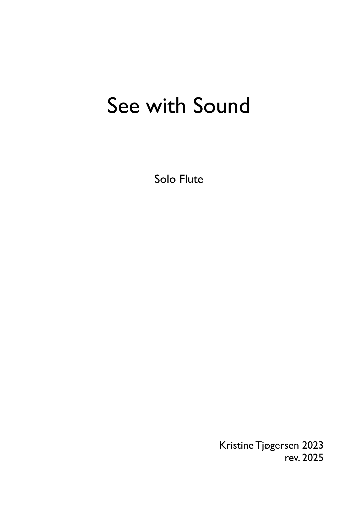 See with Sound
