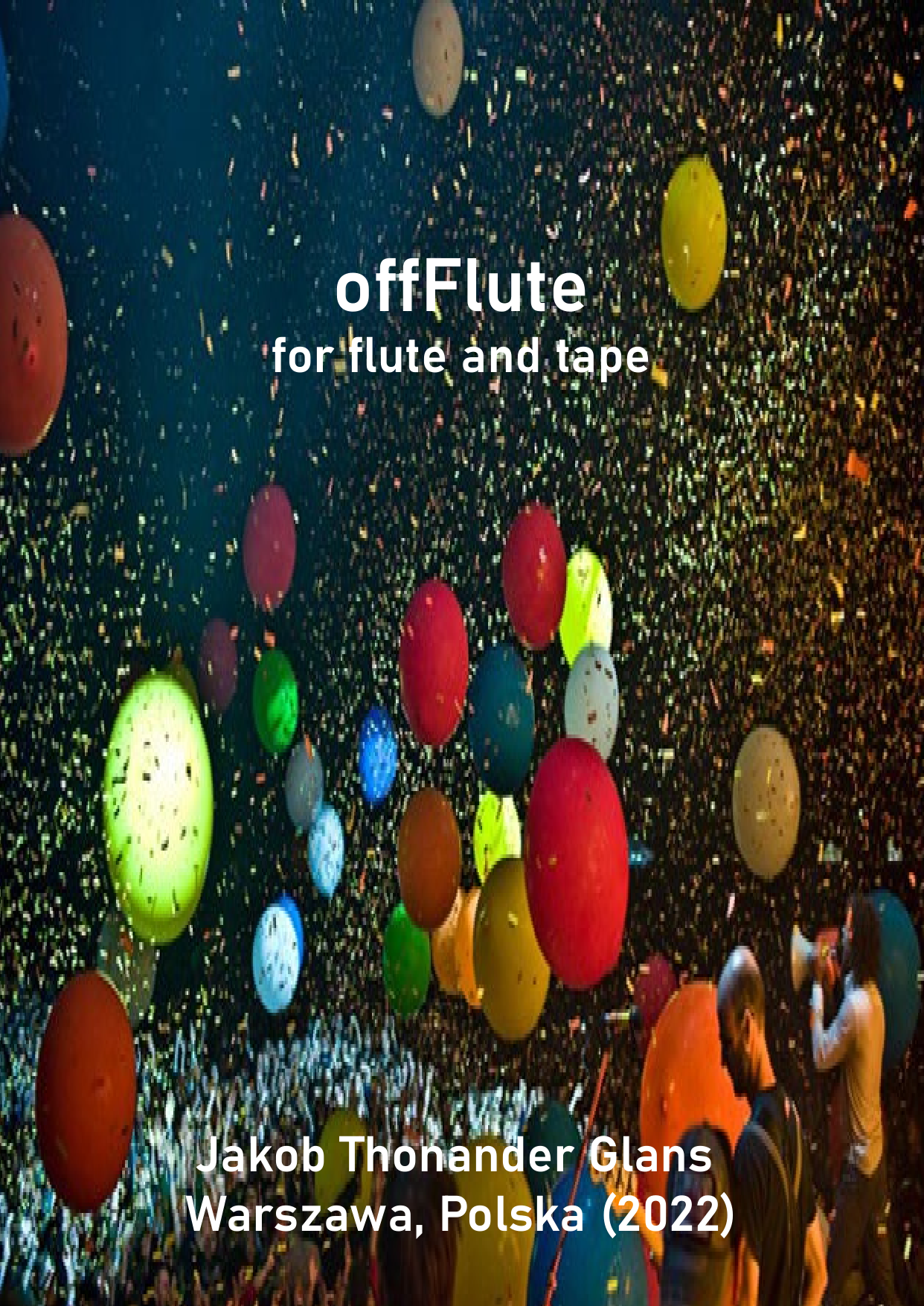 offFlute - For flute and tape