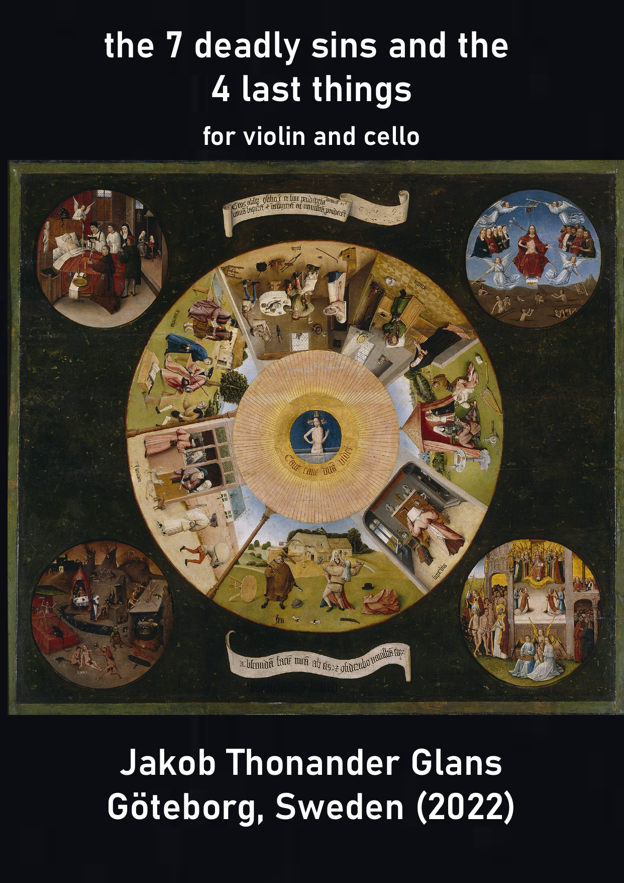 The 7 Deadly Sins and the 4 Last Things - For violin and cello