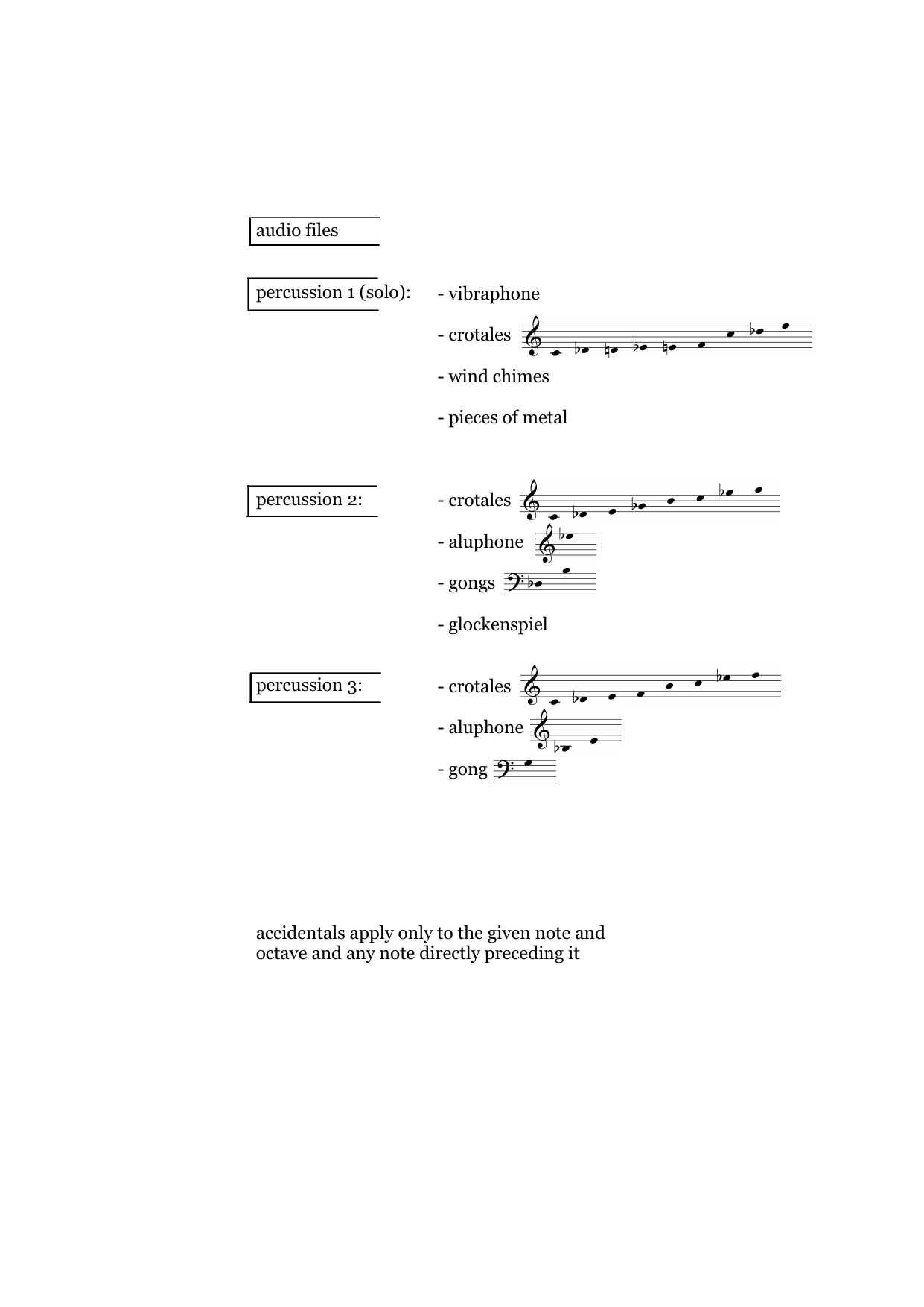 Air II - For percussion trio and audio files - Image 4