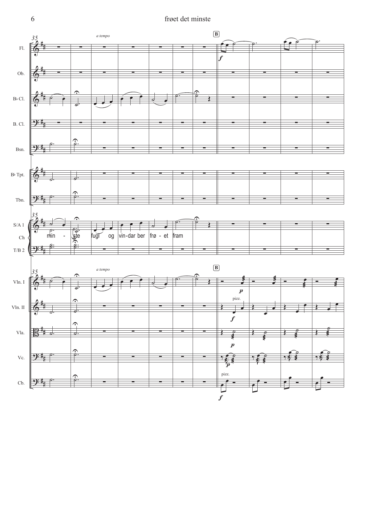 frøet det minste - for kor(SATB) og orkester - Bilde 8