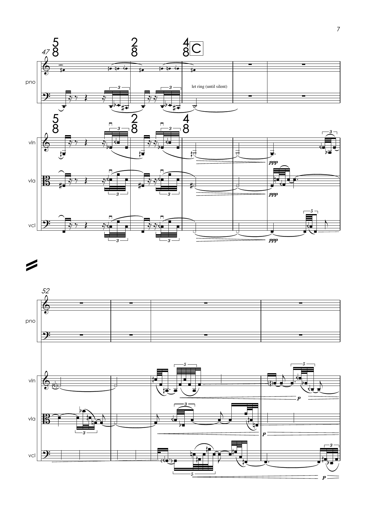 Tostados en Córdoba en medio de la noche - Nigth Music for piano quartet - Image 9