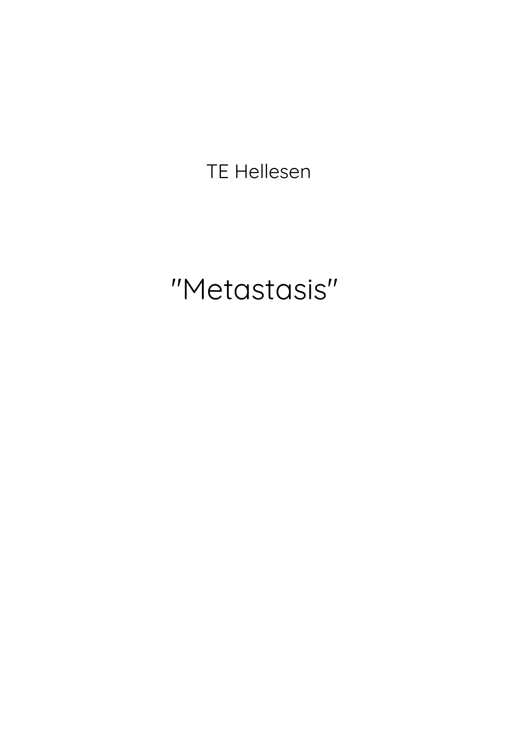 Metastasis