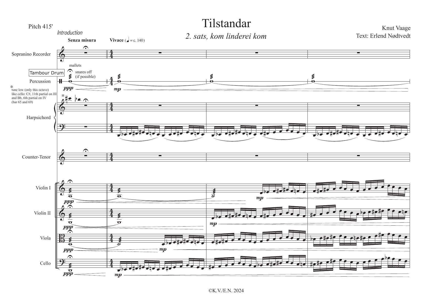 Tilstandar - 2. sats. Kom linderei kom - Bilde 4