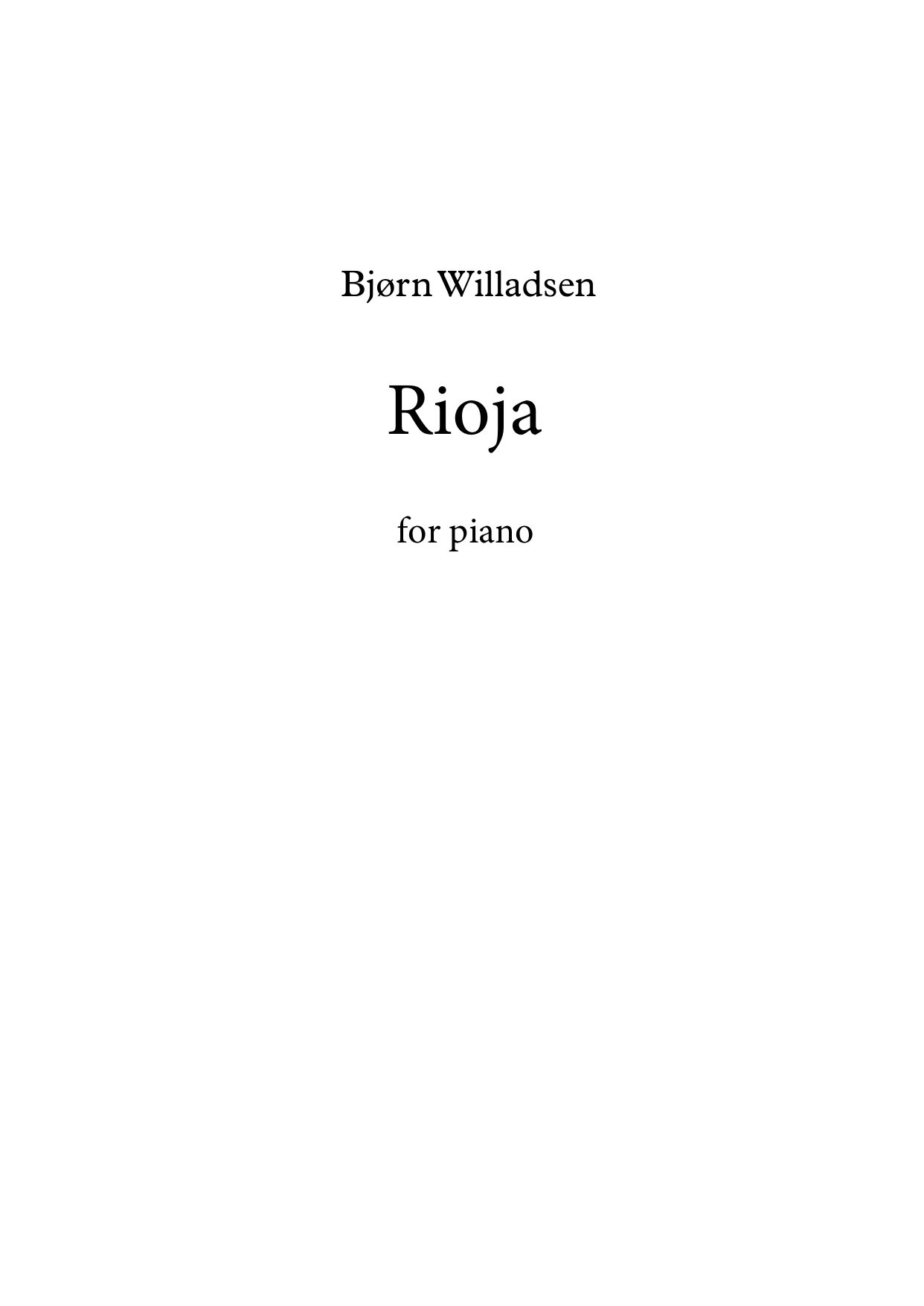 Sonatine for flute solo