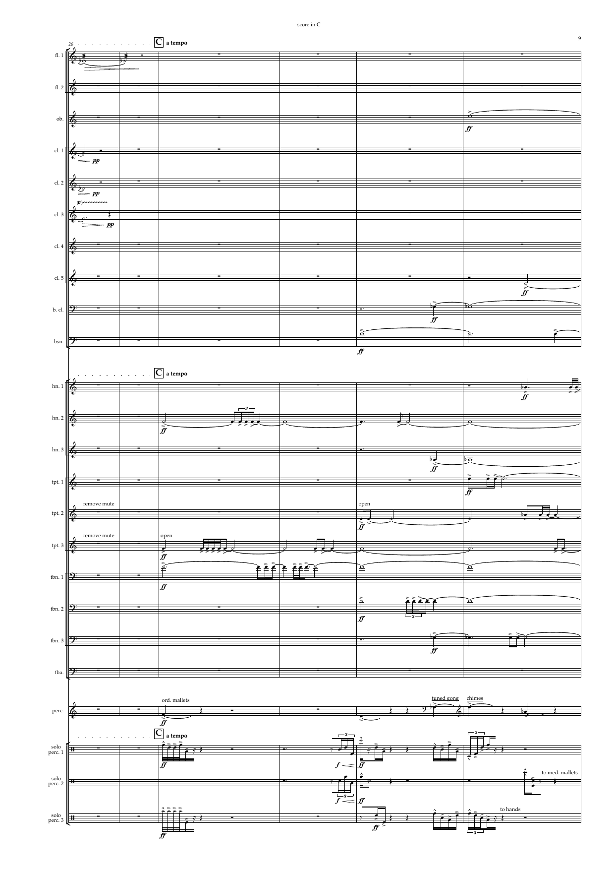 Concerto Grosso - For percussion trio and wind band - Image 9
