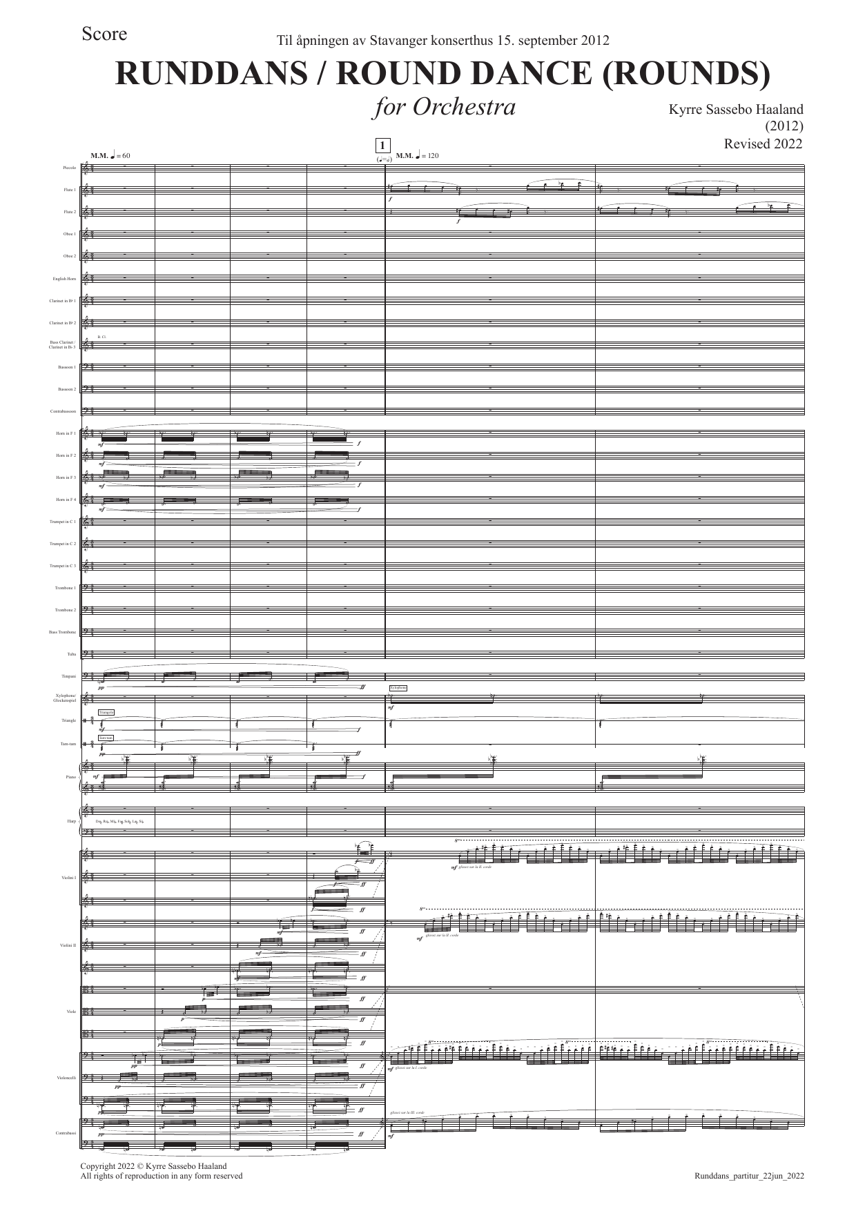 Round Dance (Rounds) - for orchestra