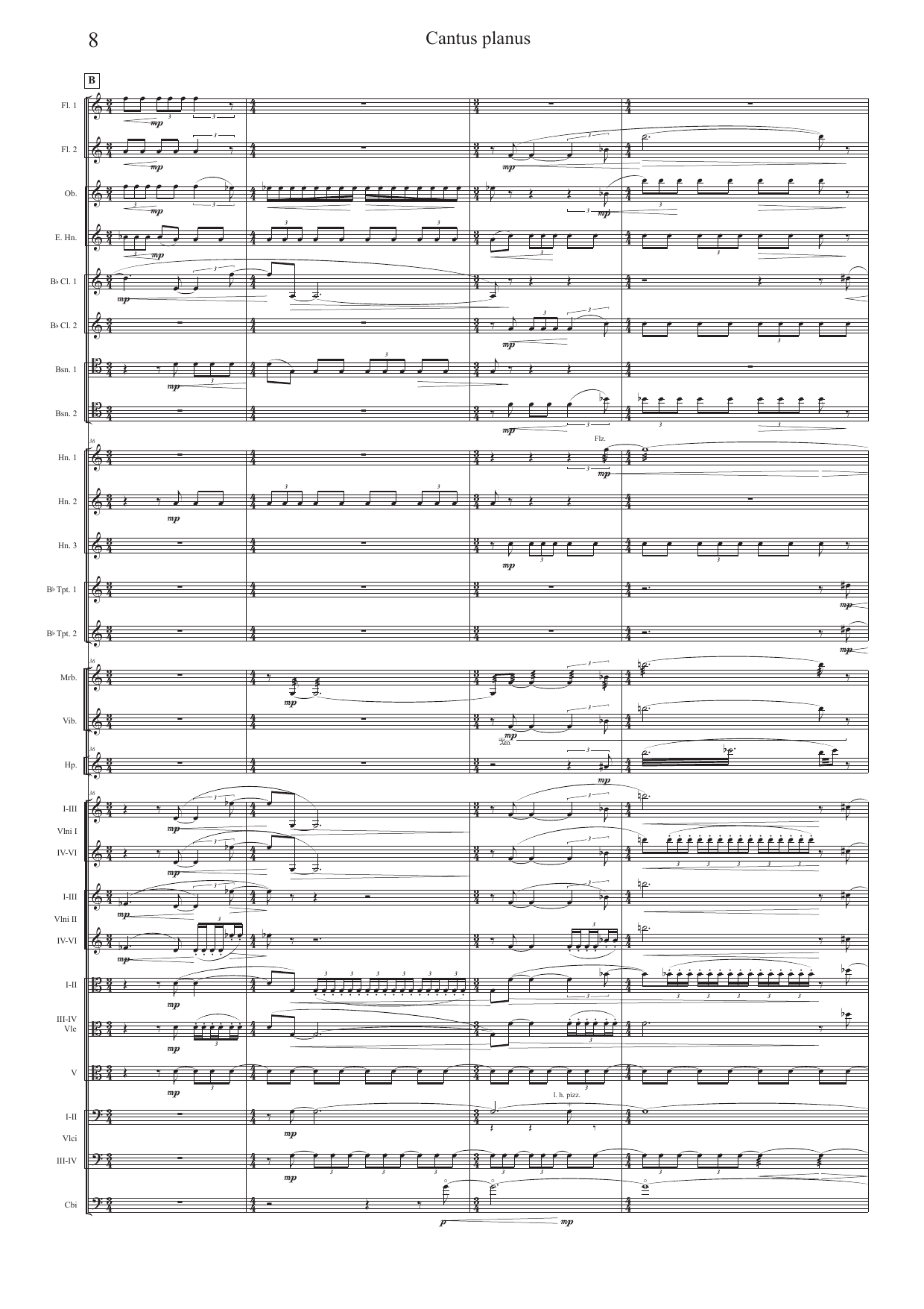 Cantus planus - for orchestra - Image 8