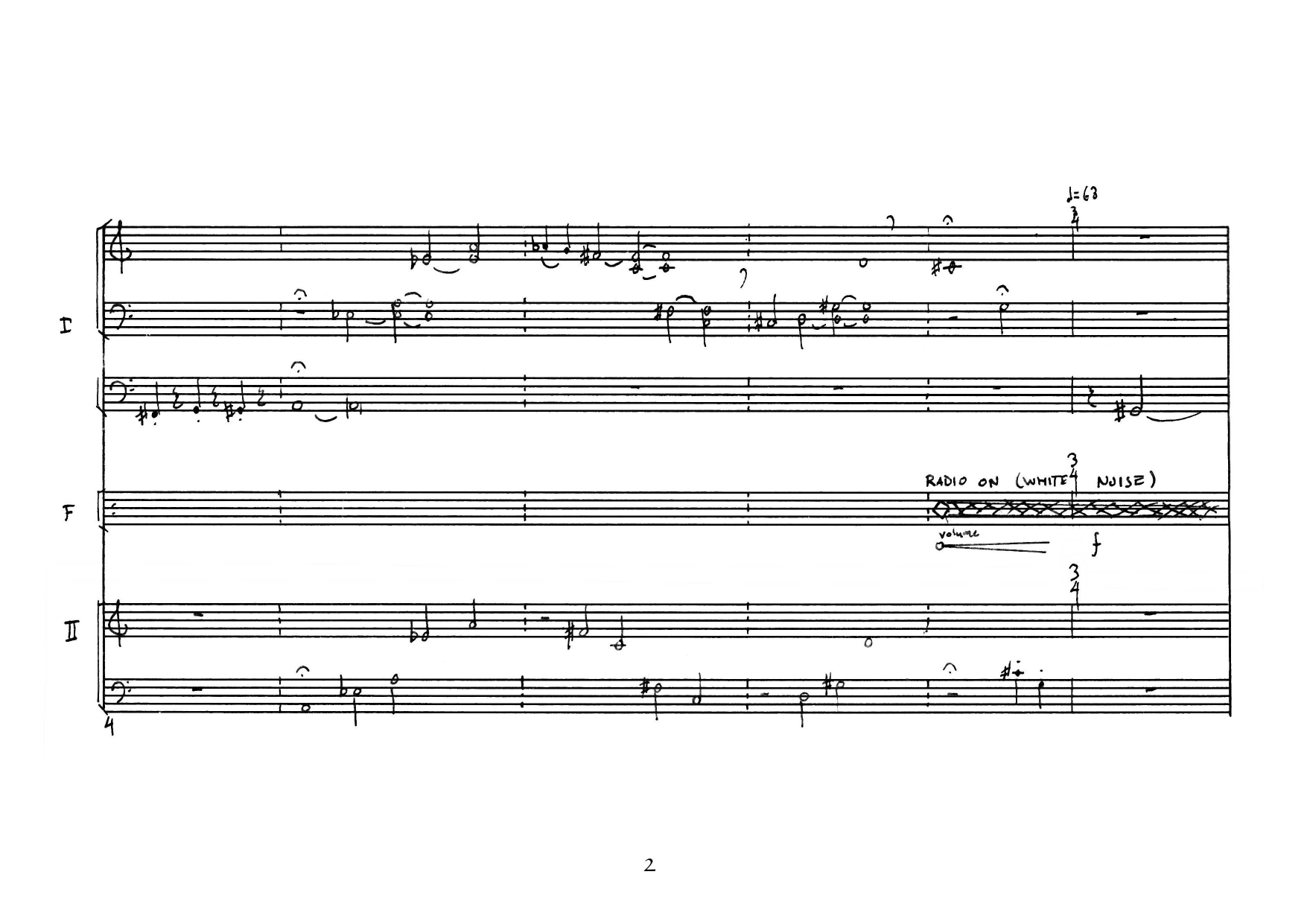 Spirit Cooking (for Bourbaki) - For two organs and foley artist - Image 8