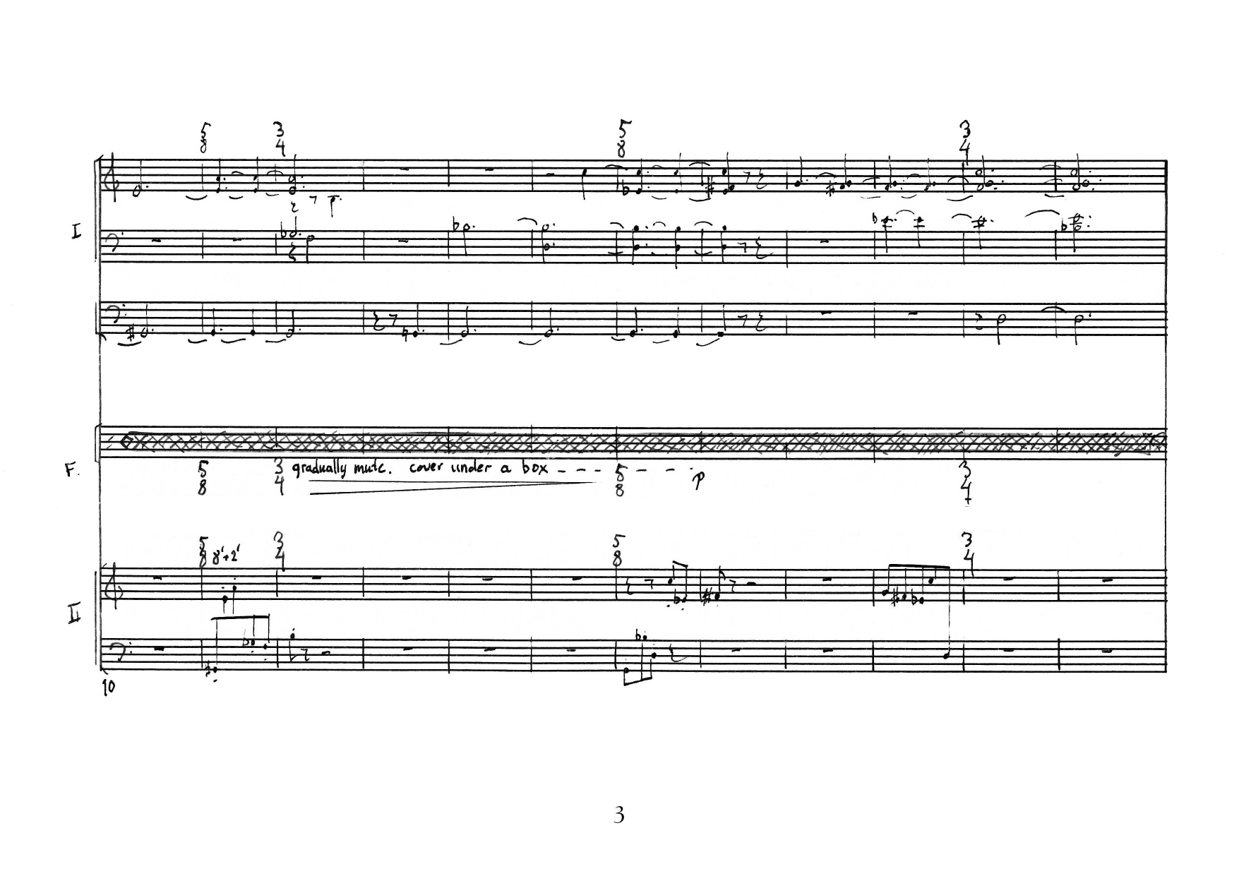 Spirit Cooking (for Bourbaki) - For two organs and foley artist - Image 9