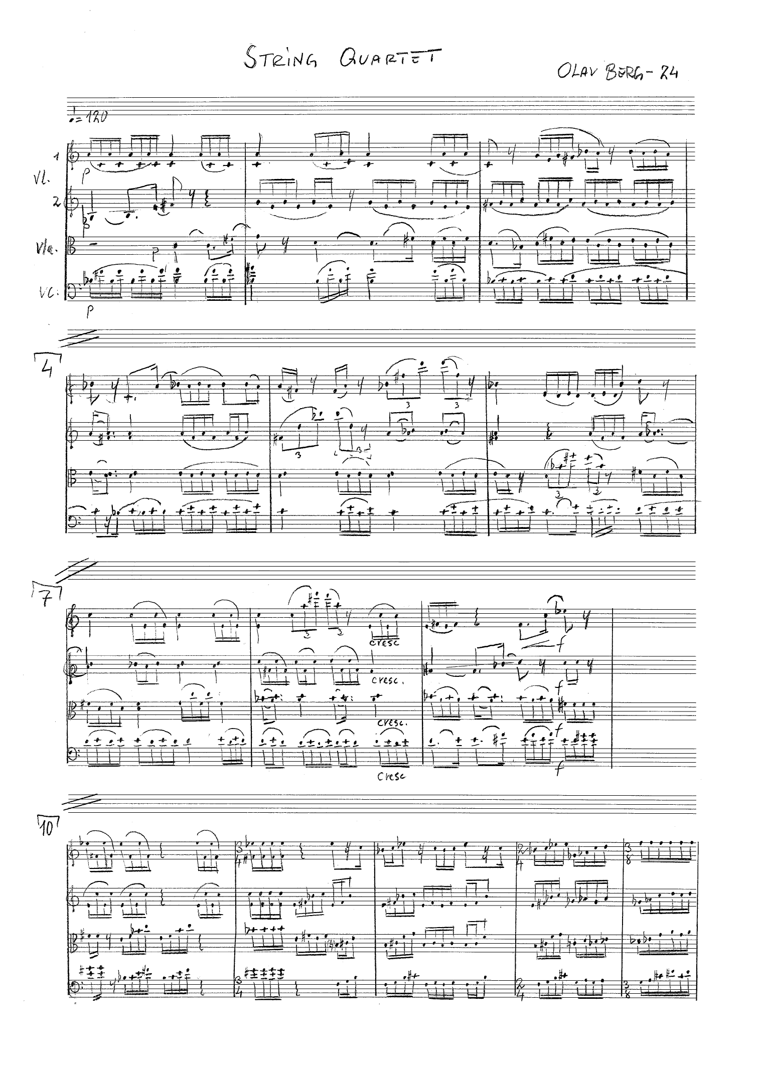 String Quartet