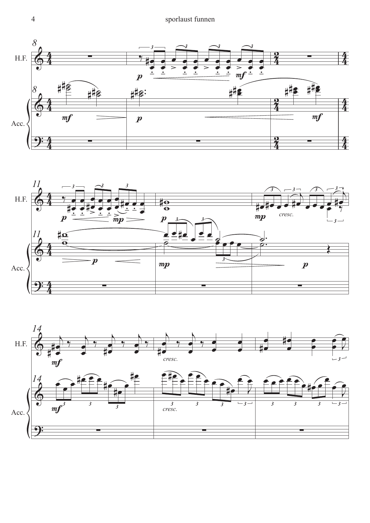 found without a trace - for hardanger fiddle and accordion - Image 6