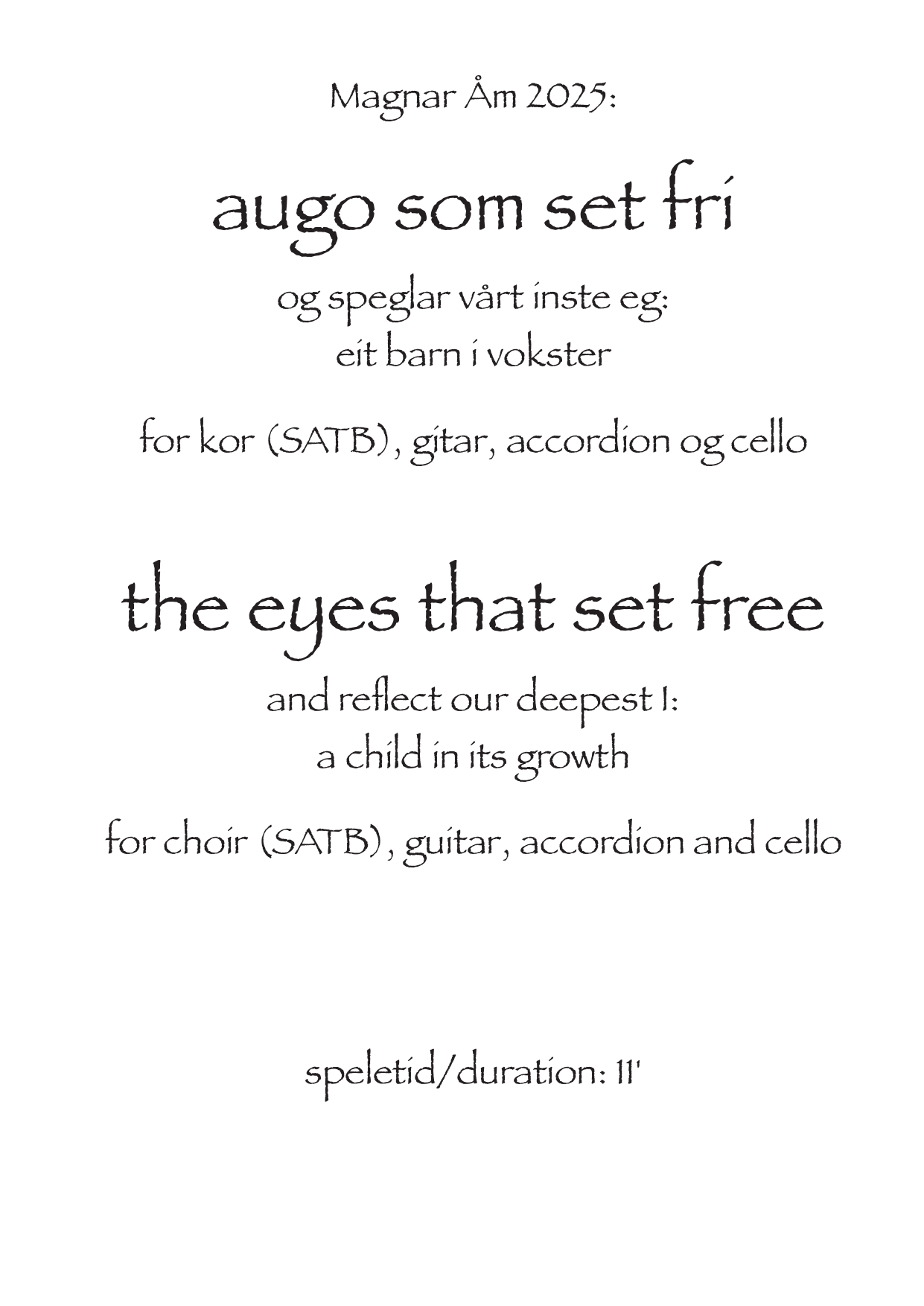 the eyes that set free - and reflect our deepest I:a child in its growth
